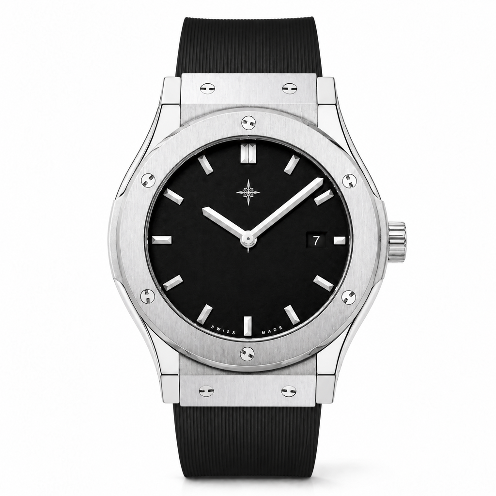 Umbraux Fusion 42mm Argent – Onyx