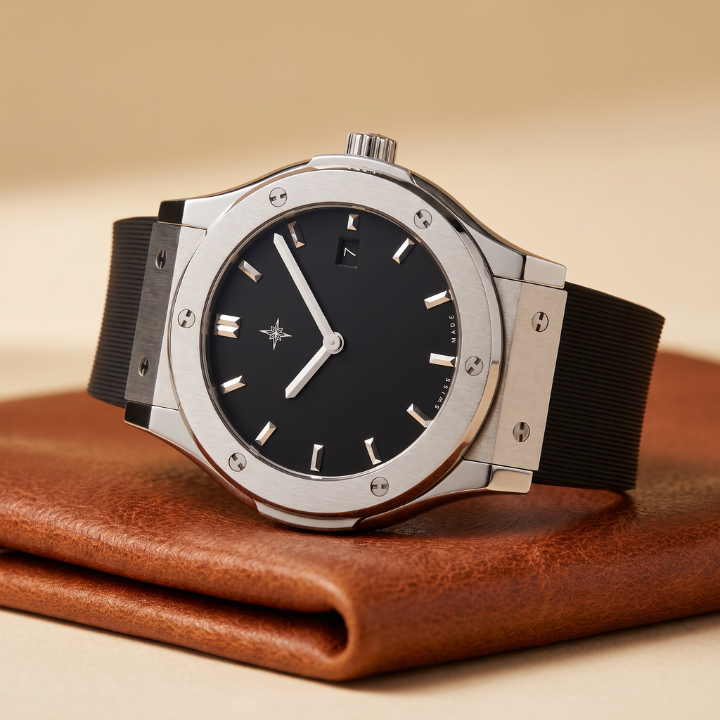 Umbraux Fusion 42mm Argent – Onyx
