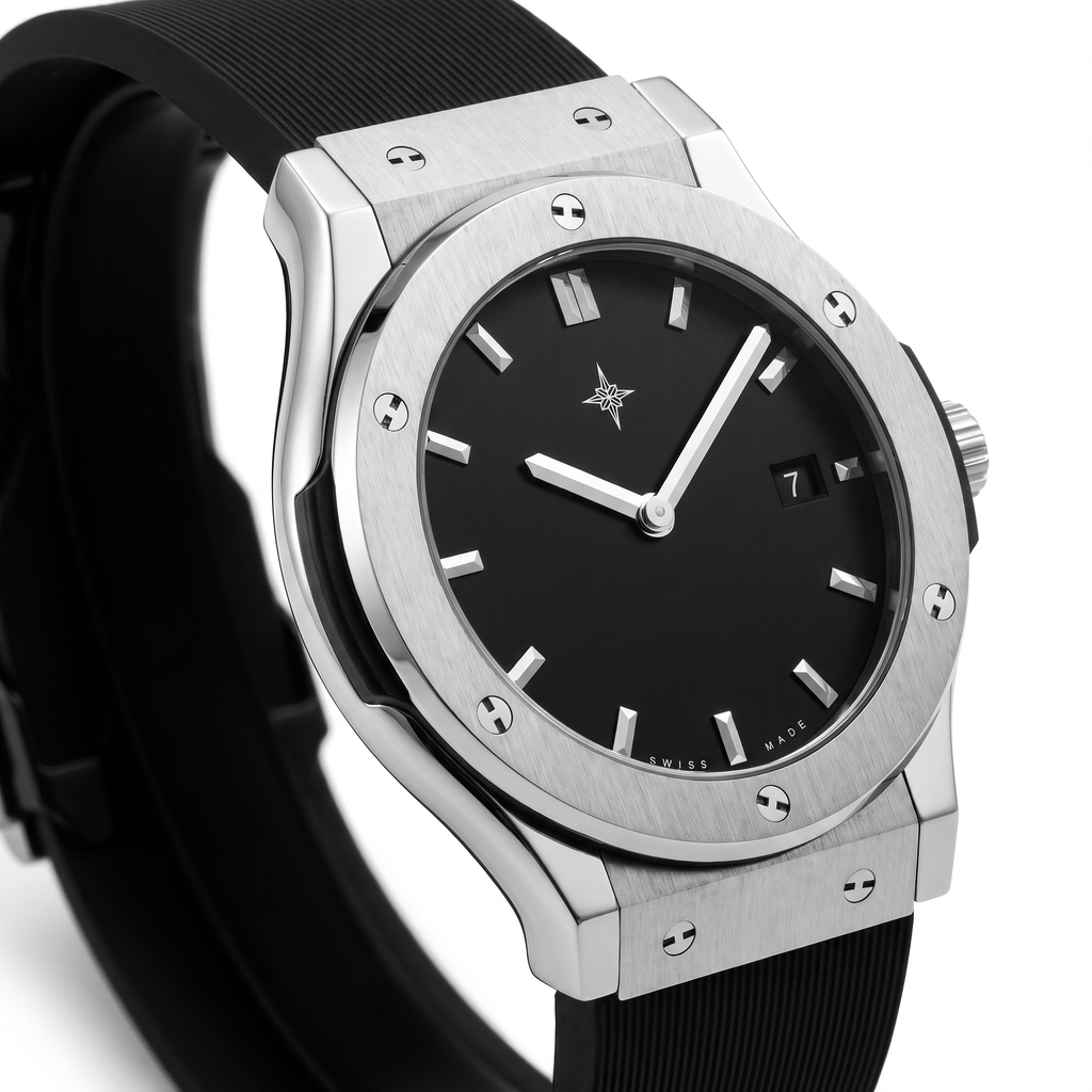 Umbraux Fusion 42mm Argent – Onyx
