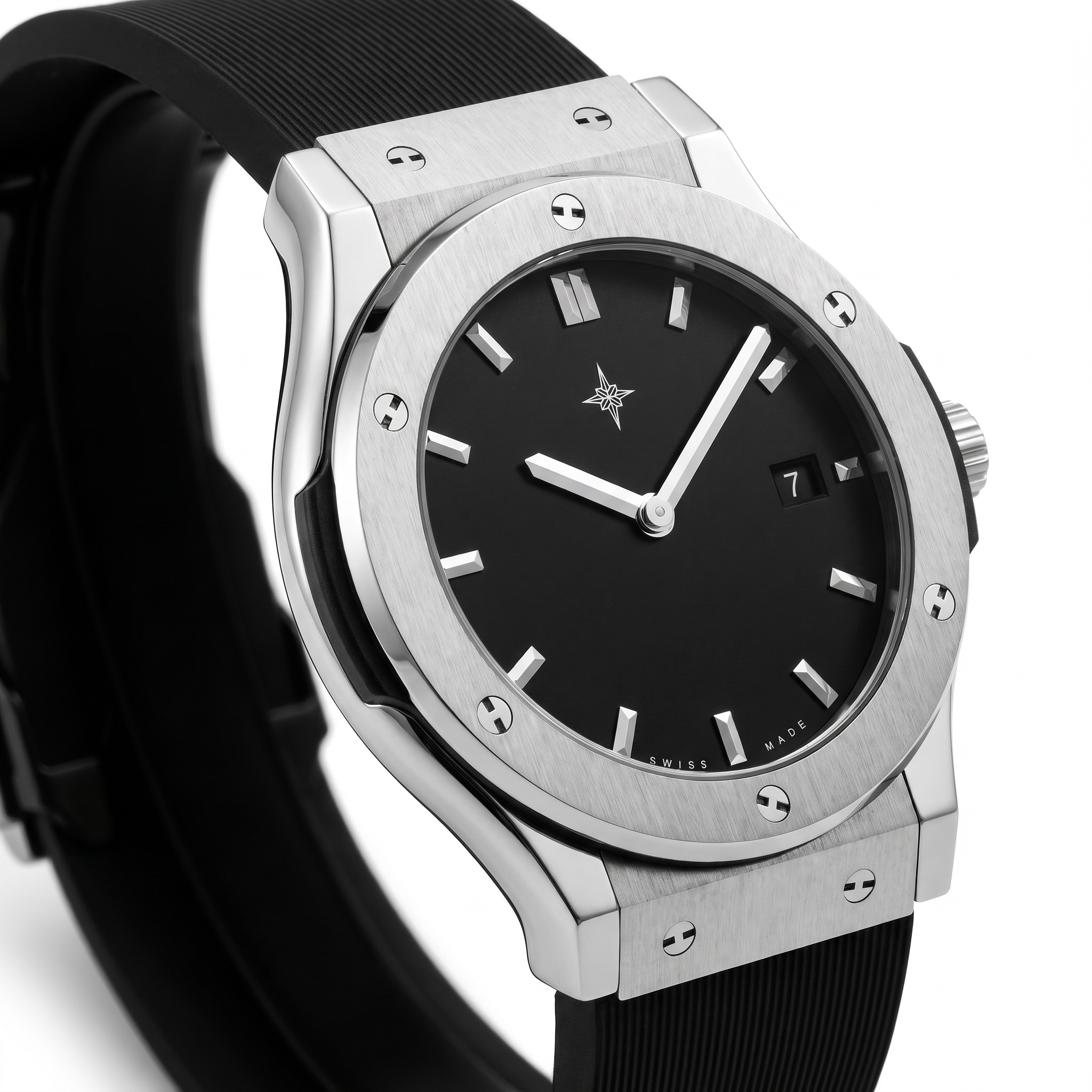 Umbraux Fusion 42mm Argent – Onyx
