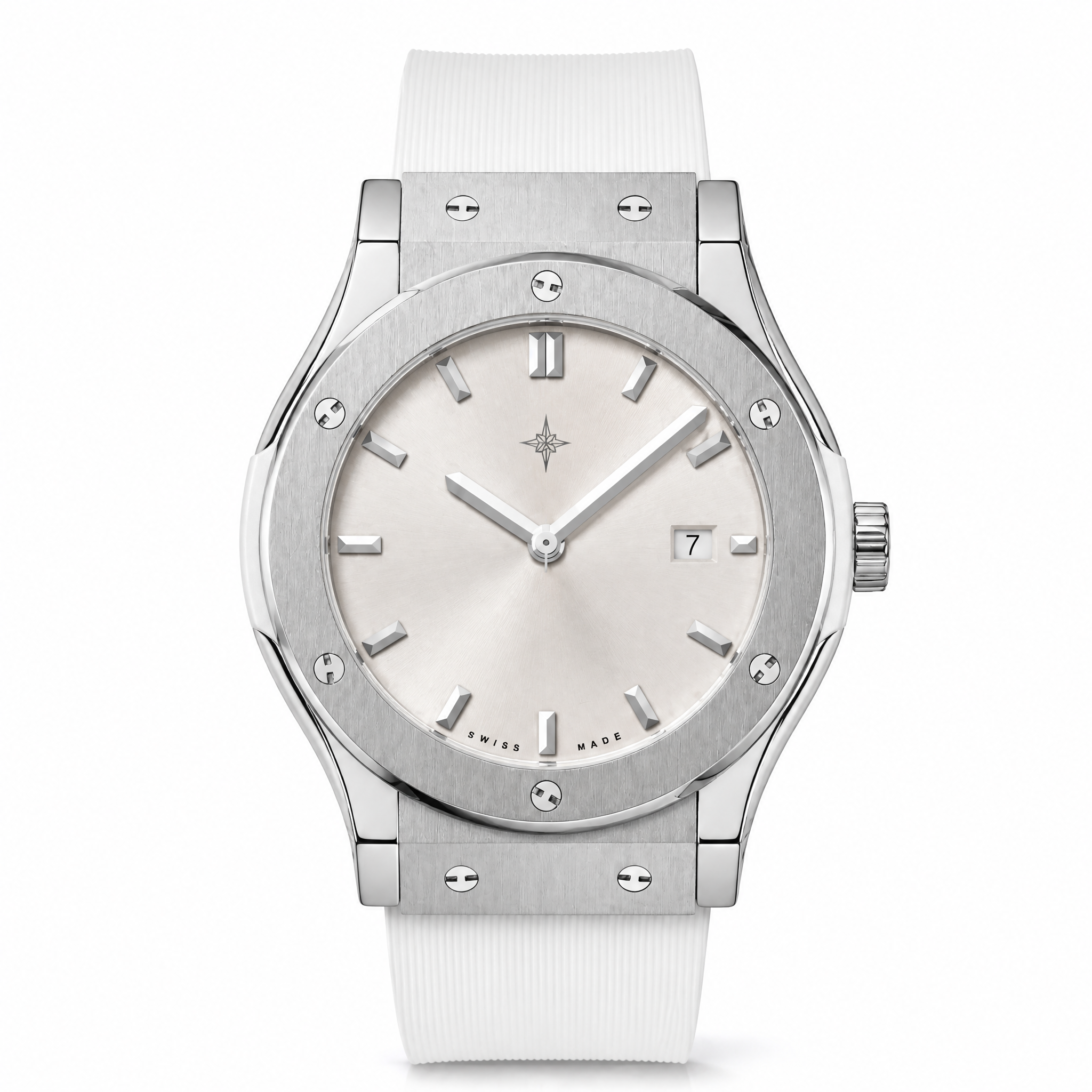 Umbraux Fusion 42mm Argent – Pearl