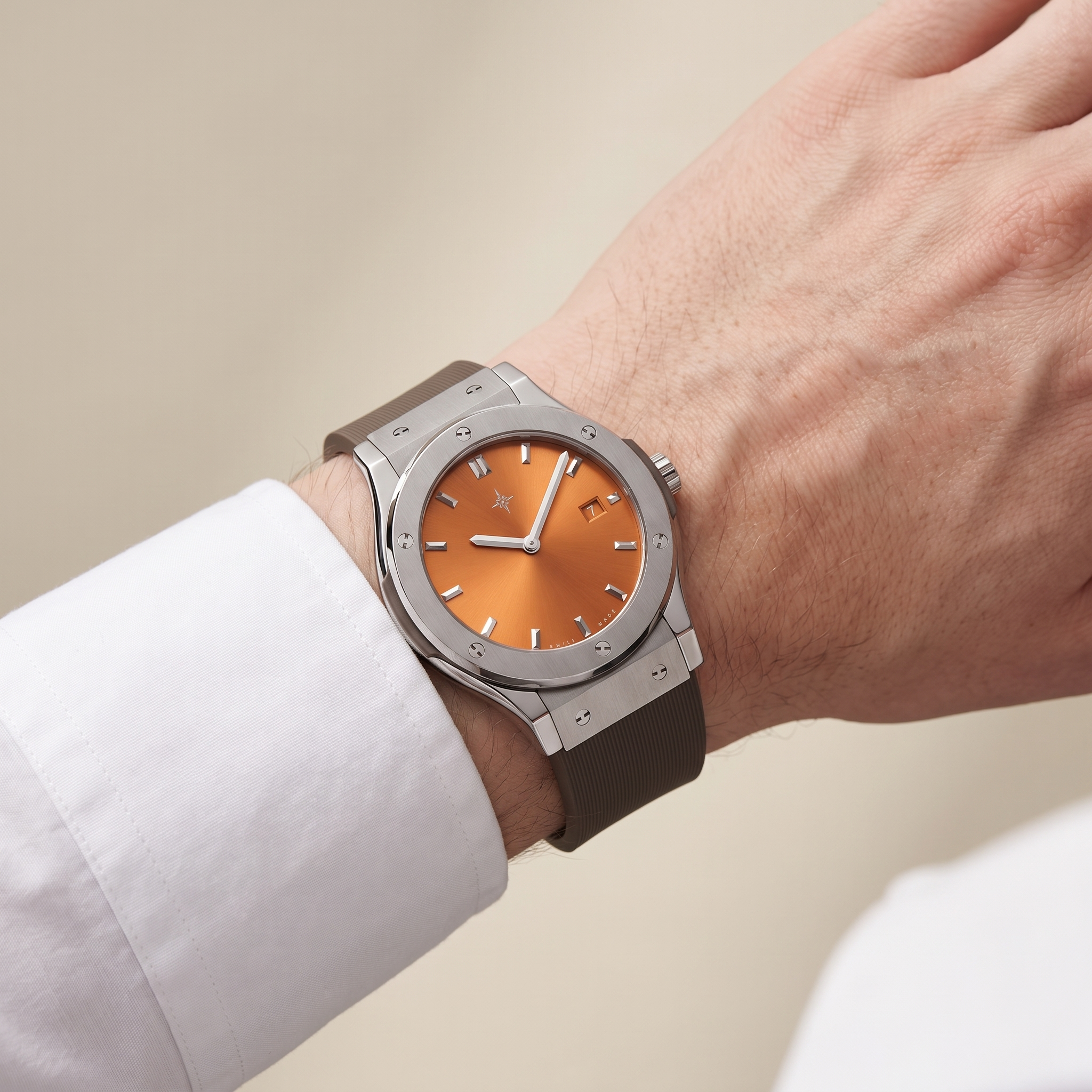Umbraux Fusion 42mm Argent – Solaris