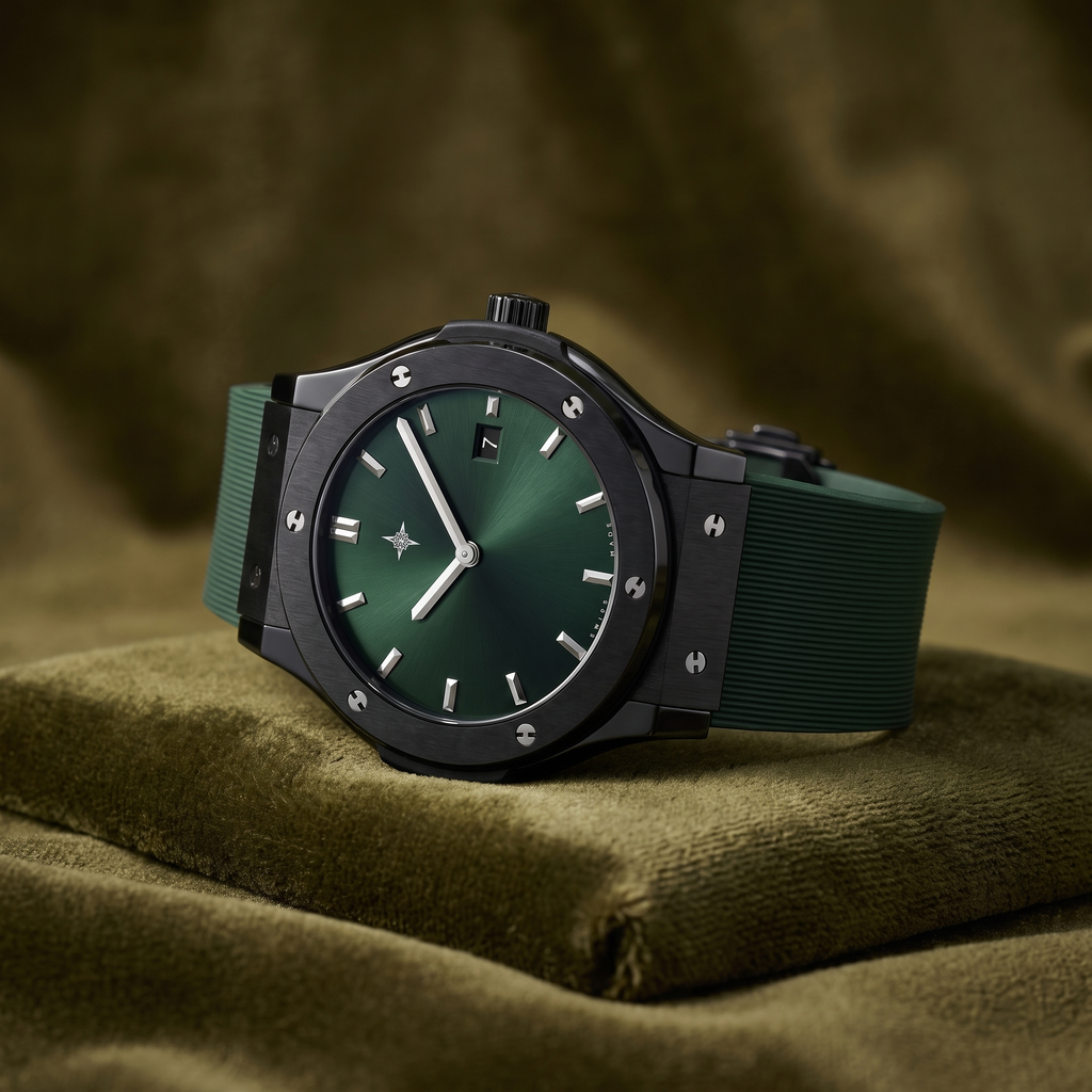 Umbraux Fusion 42mm Ceramic – Emerald