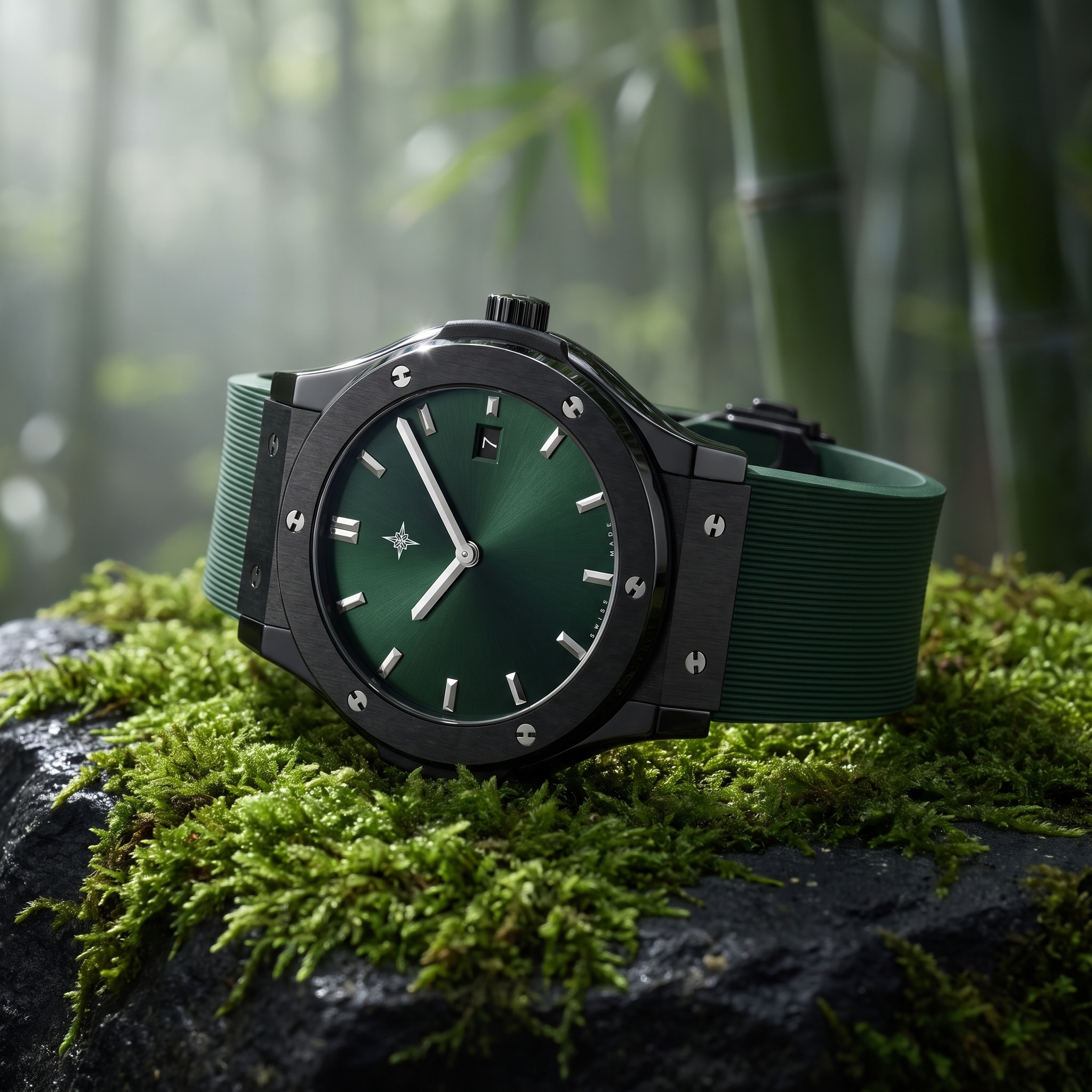 Umbraux Fusion 42mm Ceramic – Emerald