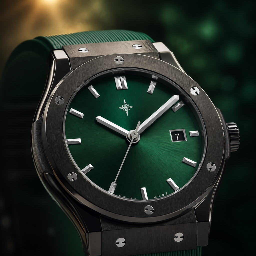Umbraux Fusion 42mm Ceramic – Emerald