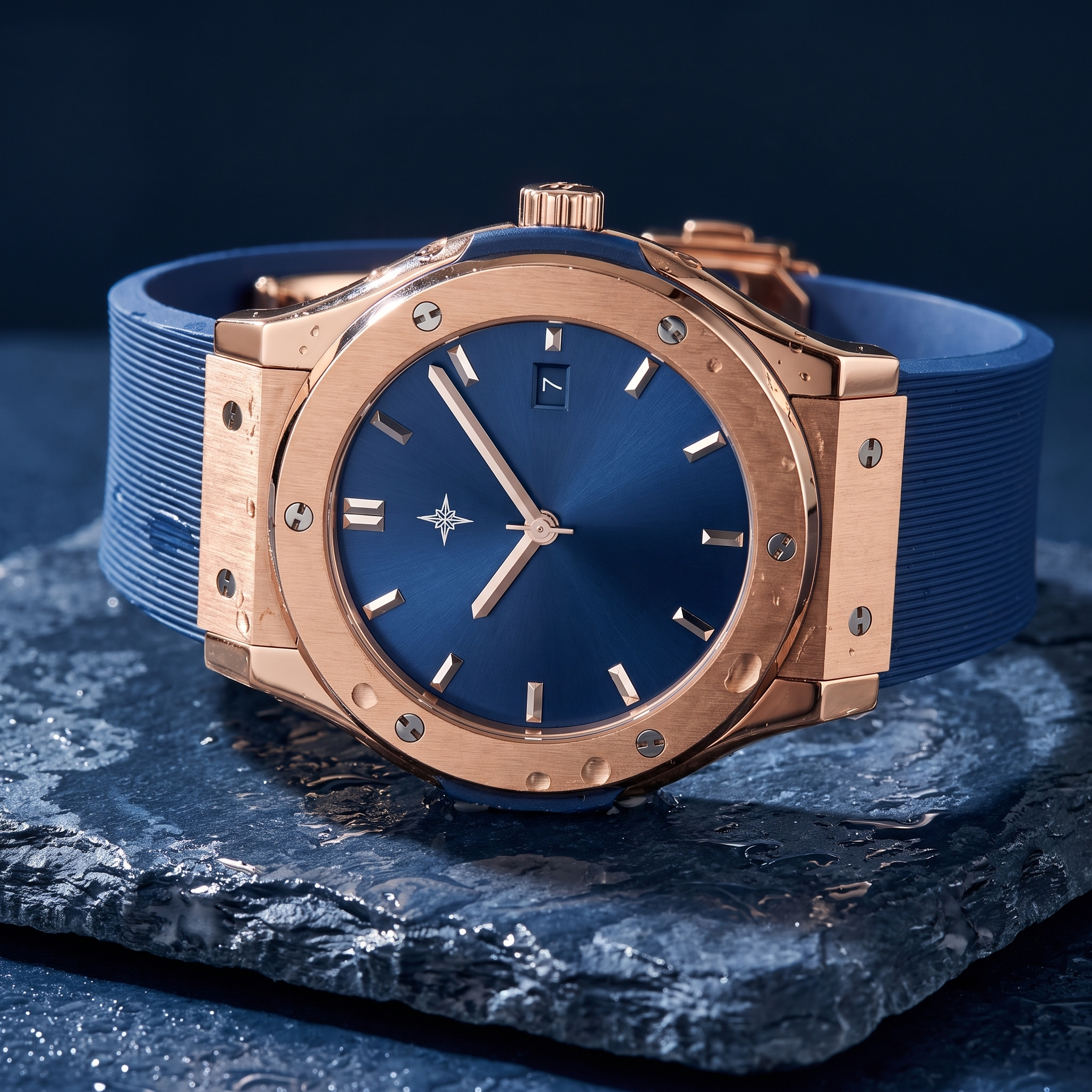 Umbraux Fusion 42mm Or – Azure