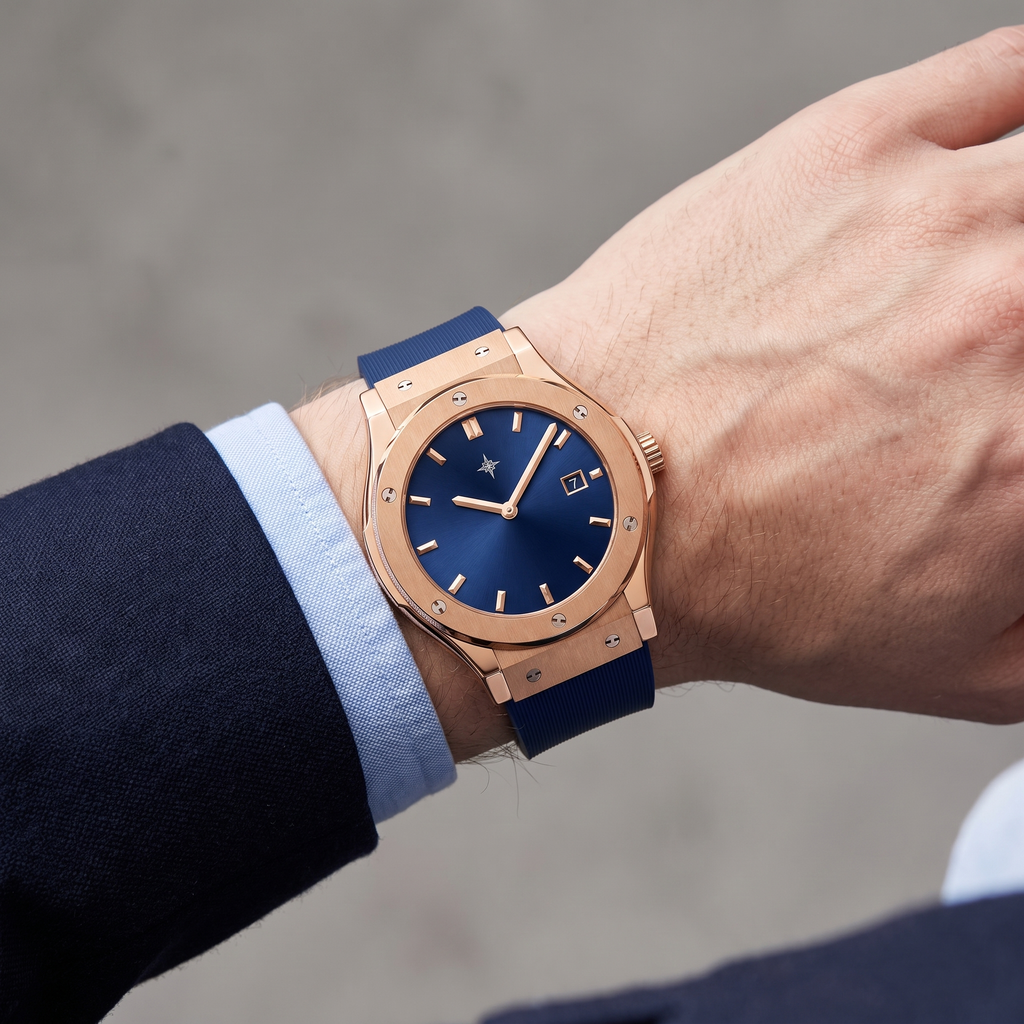 Umbraux Fusion 42mm Or – Azure