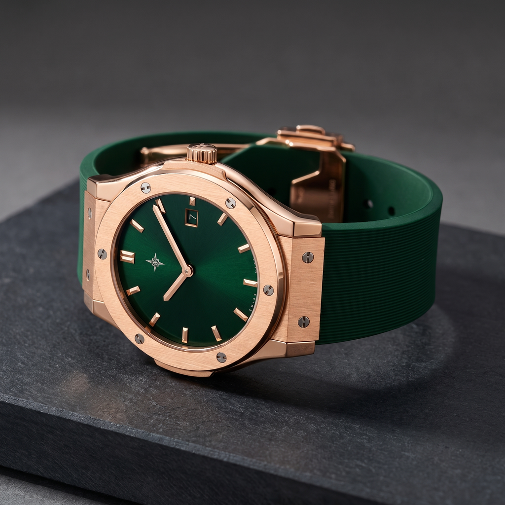 Umbraux Fusion 42mm Or – Emerald