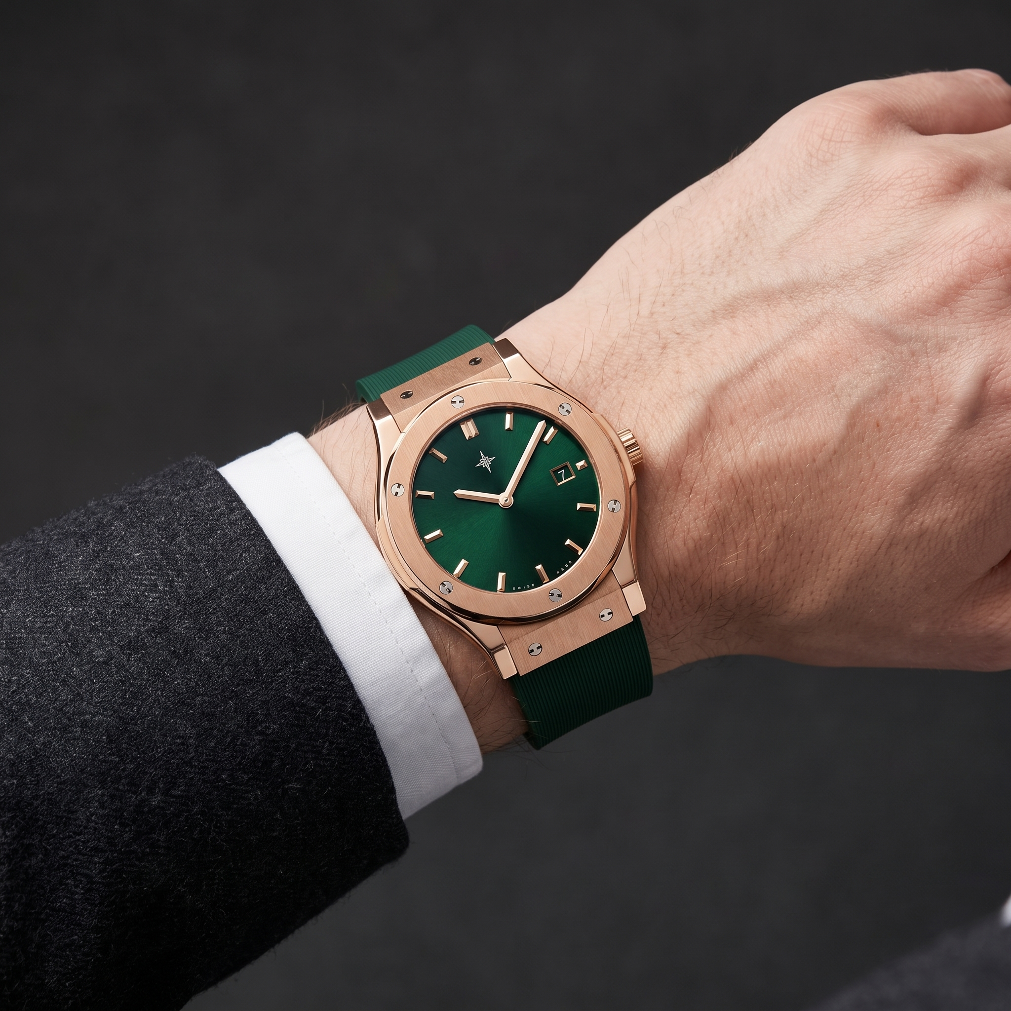 Umbraux Fusion 42mm Or – Emerald