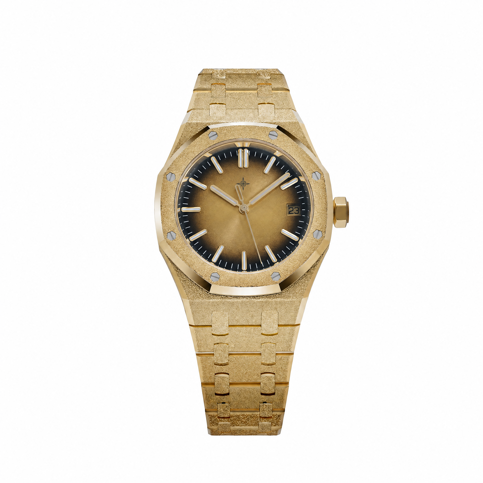 Umbraux A Royal Oak Yellow Gold Smoked Yellow