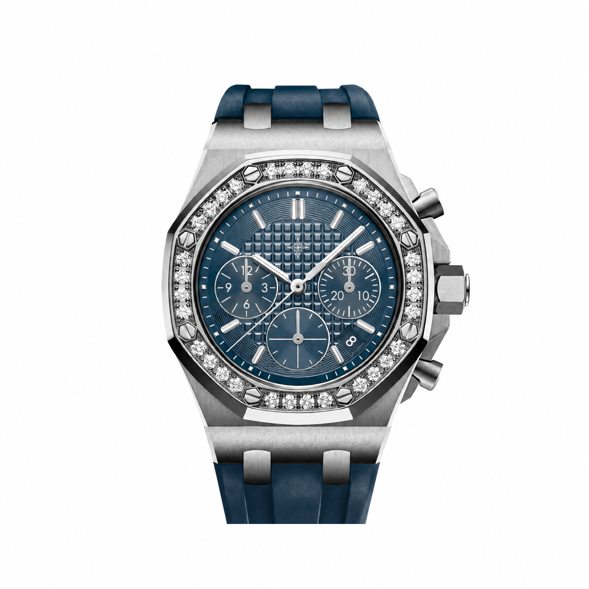 Umbraux A Royal Oak Offshore Chronograph Stainless Steel Blue