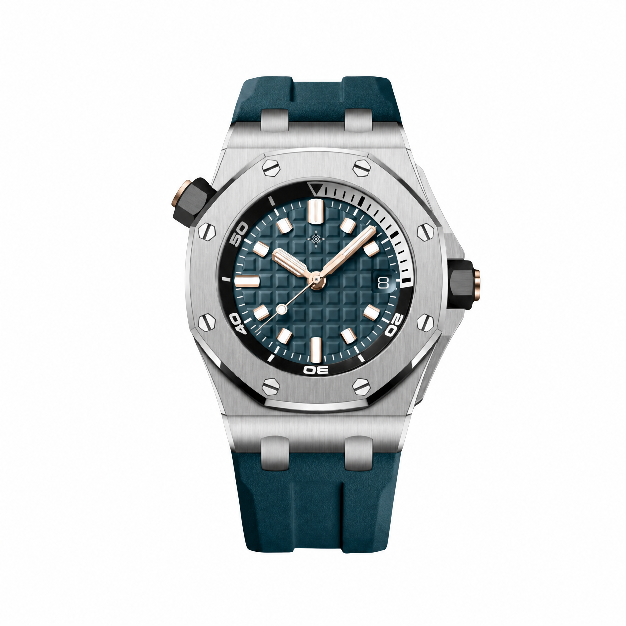 Umbraux A Royal Oak Offshore Diver Stainless Steel Blue