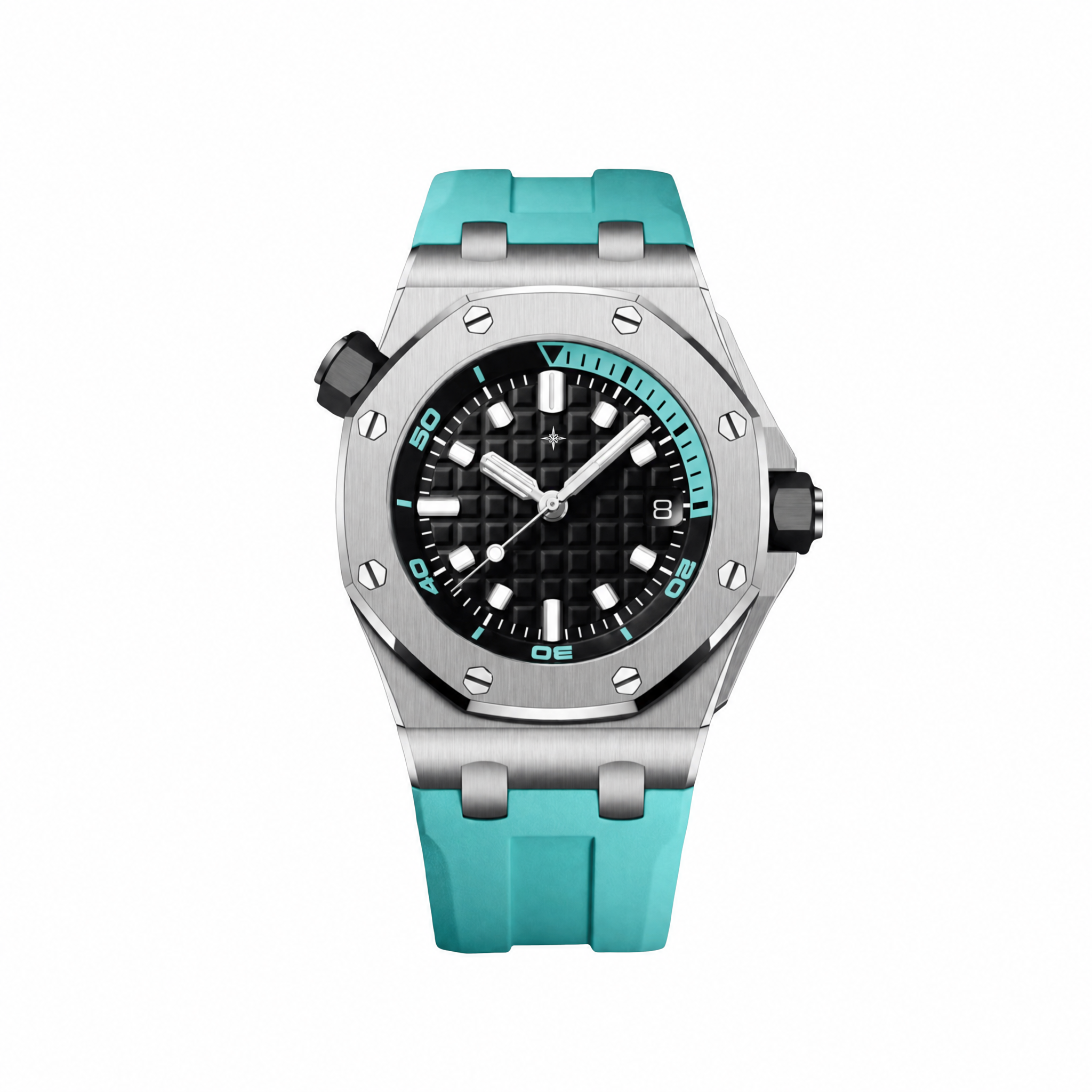 Umbraux A Royal Oak Offshore Diver Stainless Steel Black