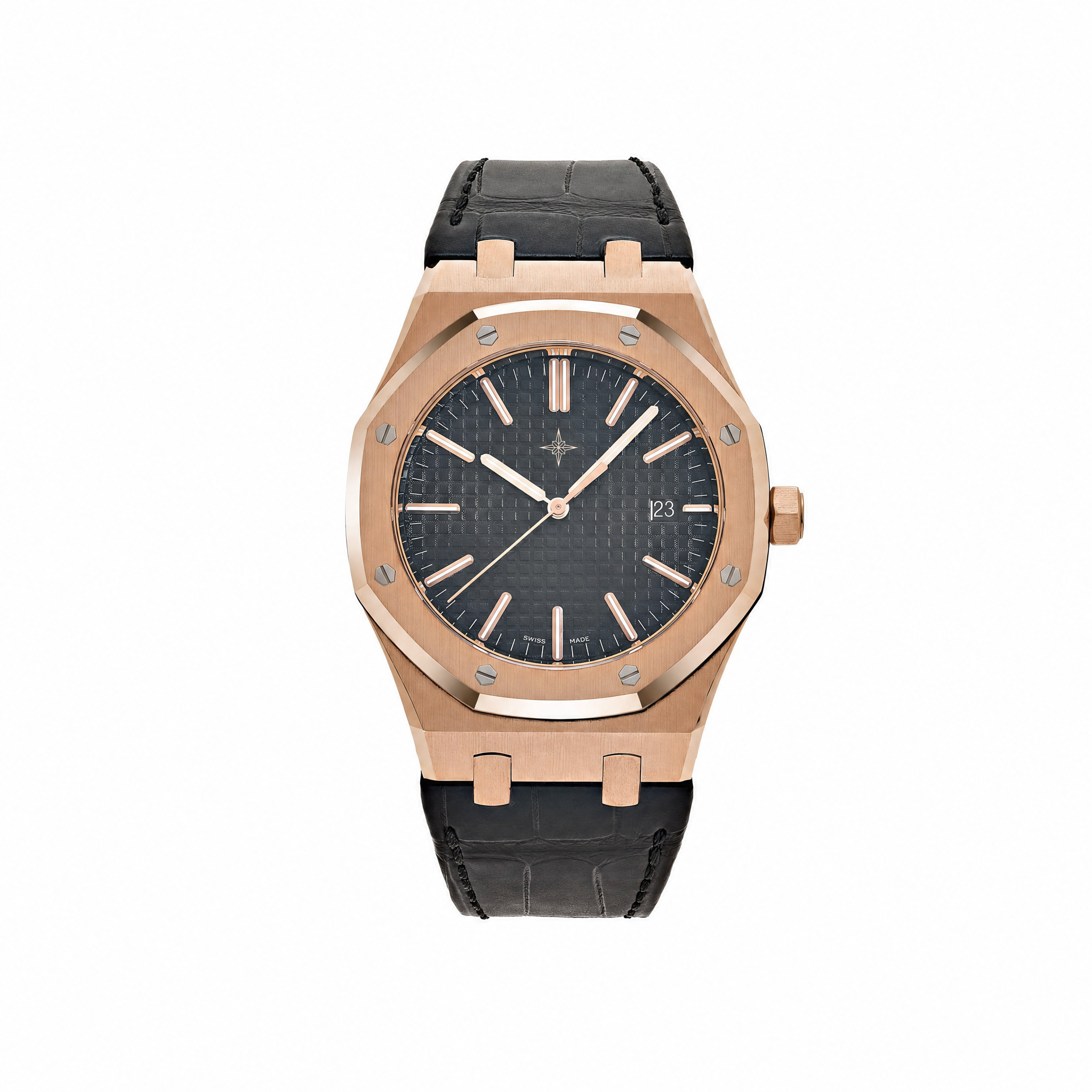 Umbraux A Royal Oak Rose Gold Black