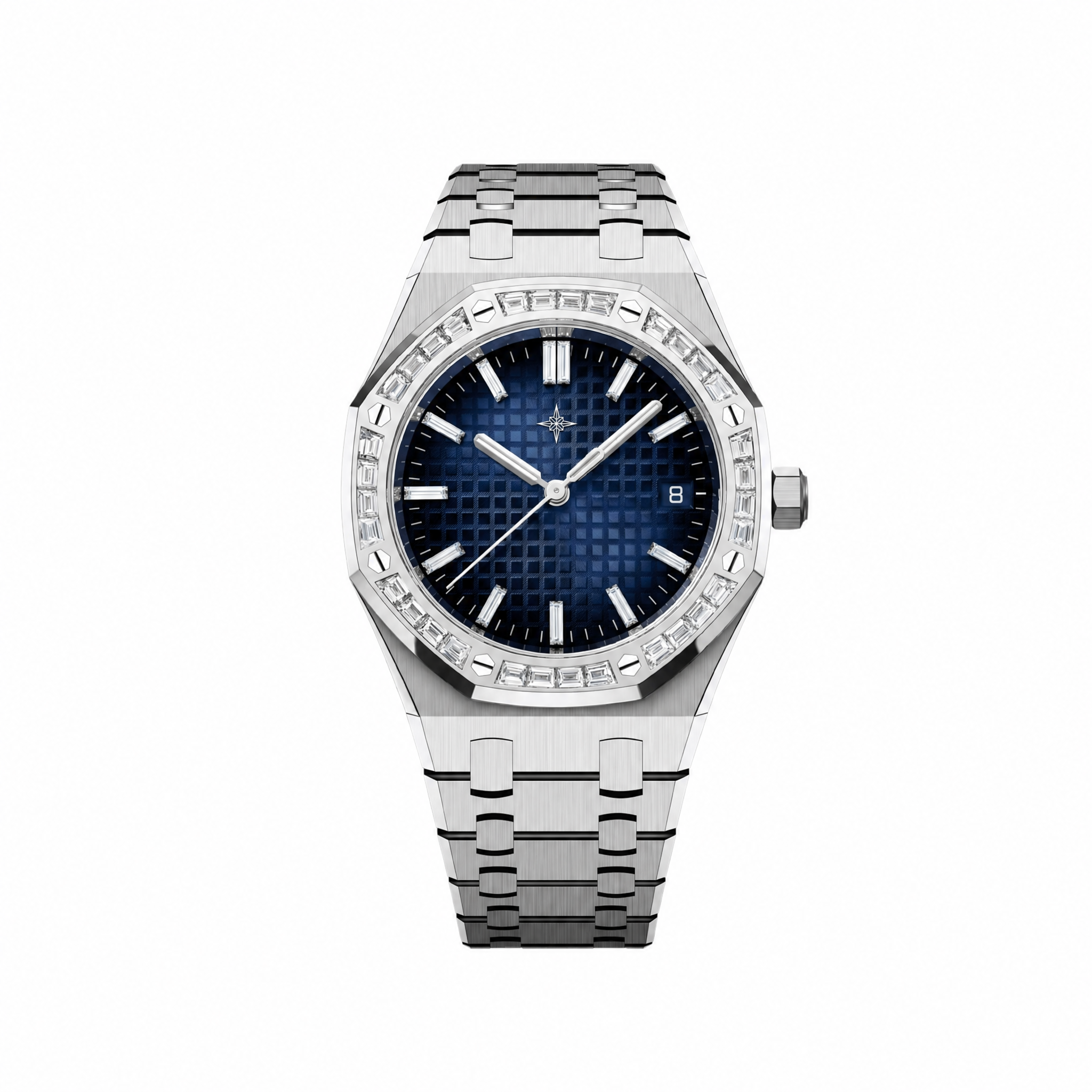 Umbraux A Royal Oak White Gold Smoked Blue