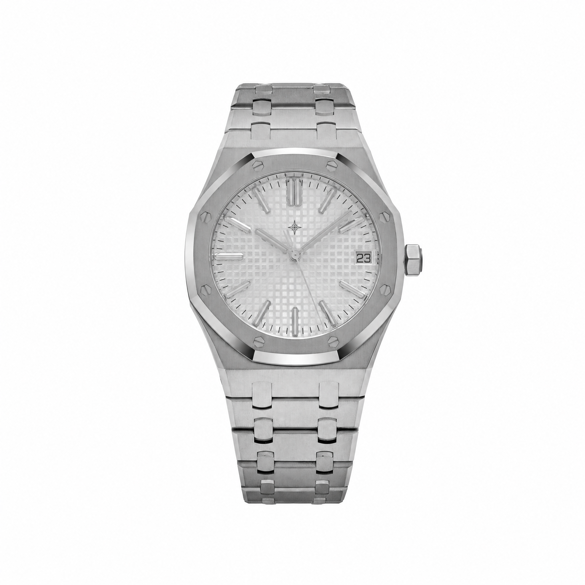 Umbraux A Royal Oak Stainless Steel Silver-Toned