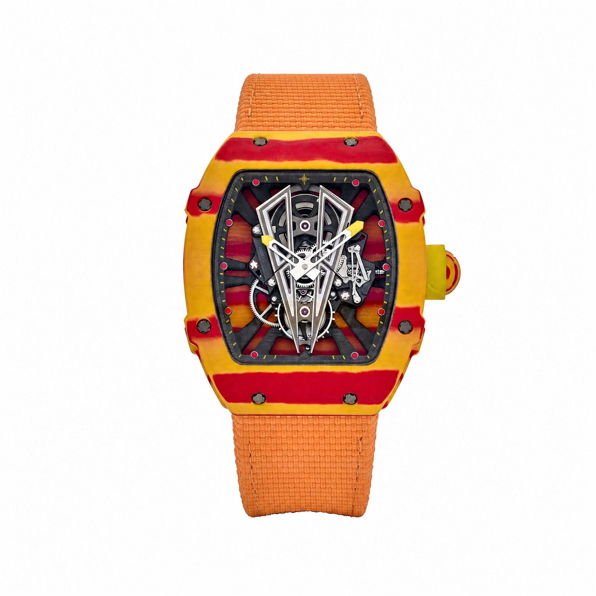 Umbraux R 27-03 Tourbillon Red Yellow