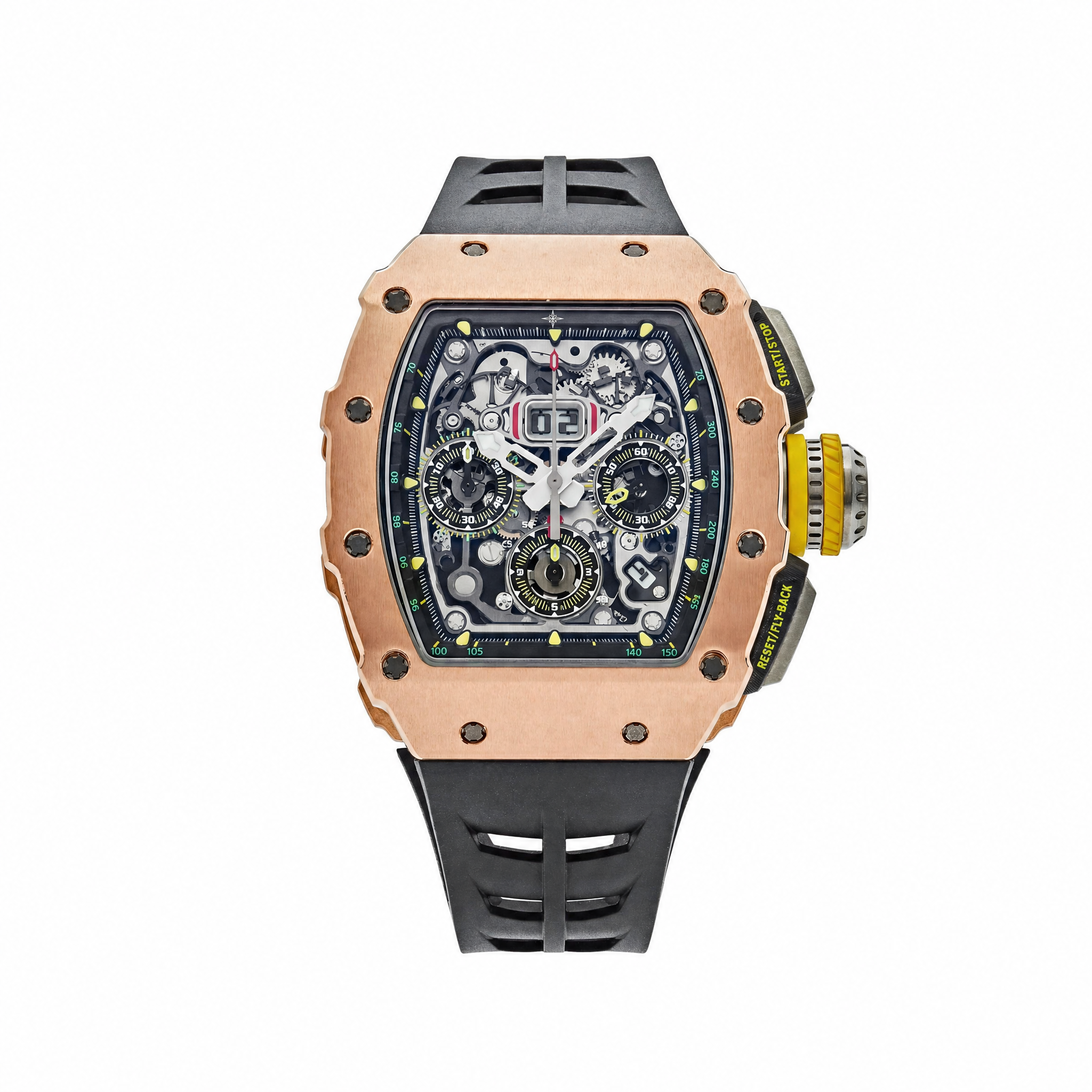 Umbraux R-7105 Chronograph Rose Gold