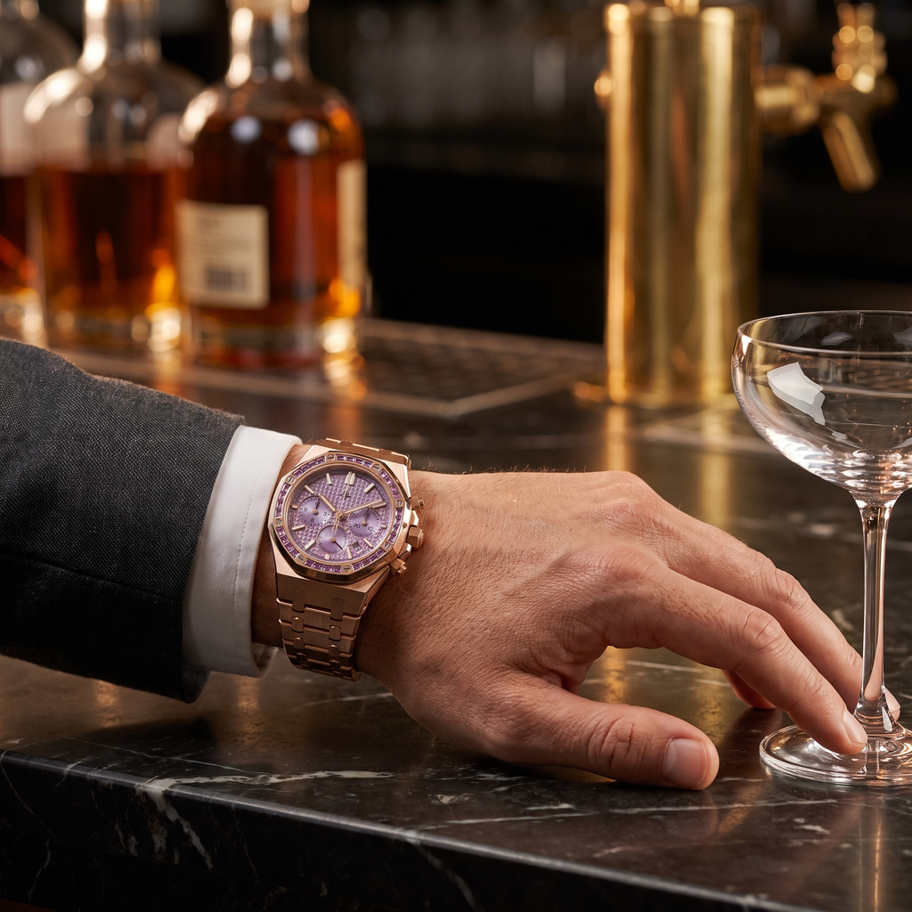 Umbraux Vauban Chronograph worn on the wrist