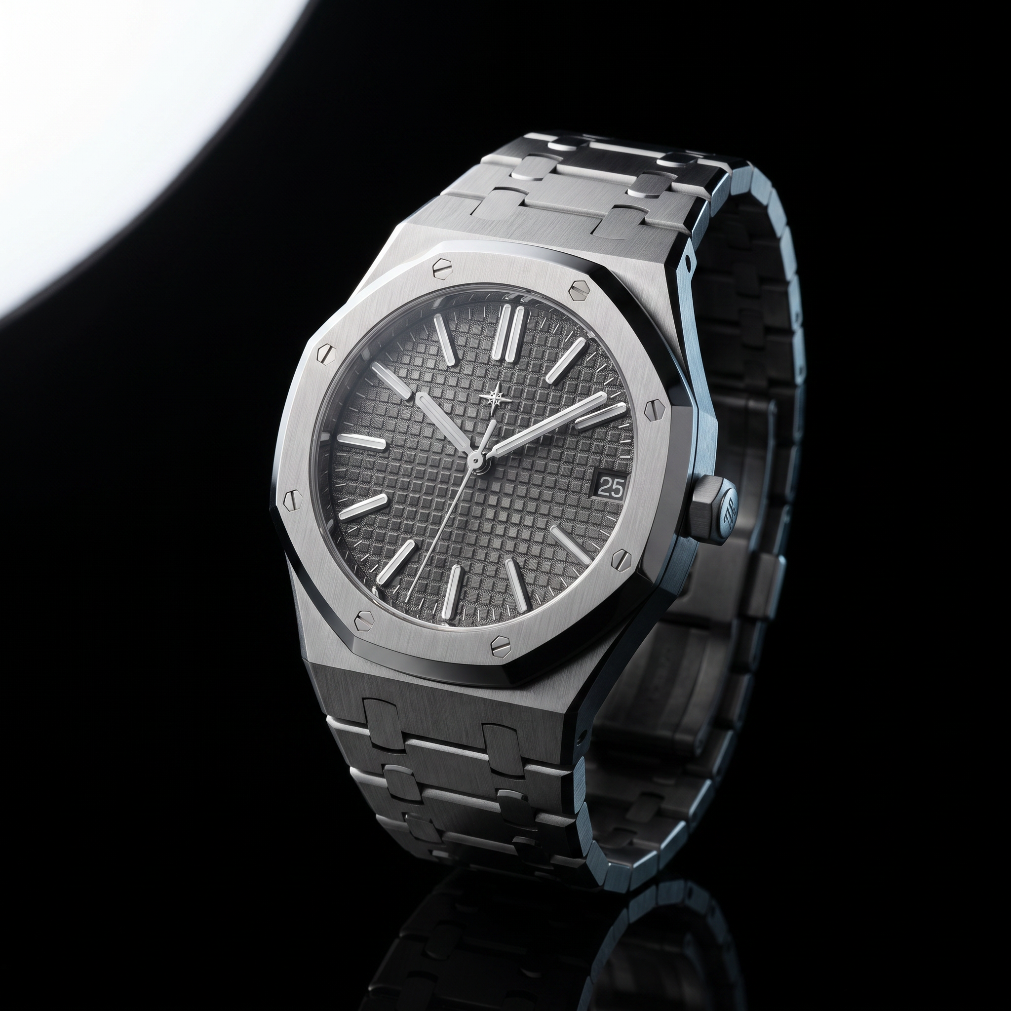 Umbraux Vauban Stainless Steel Grey studio shot