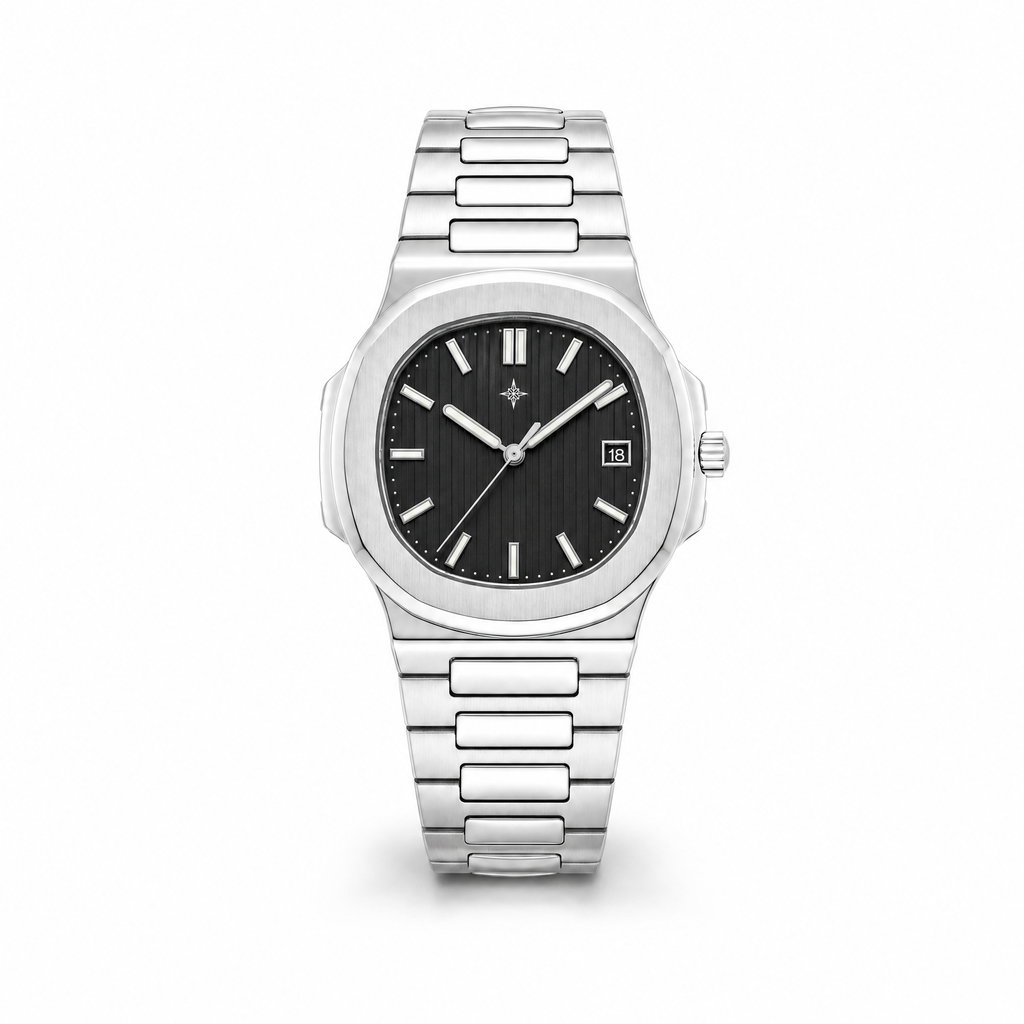 Umbraux Marine 40mm – Argent Nuit