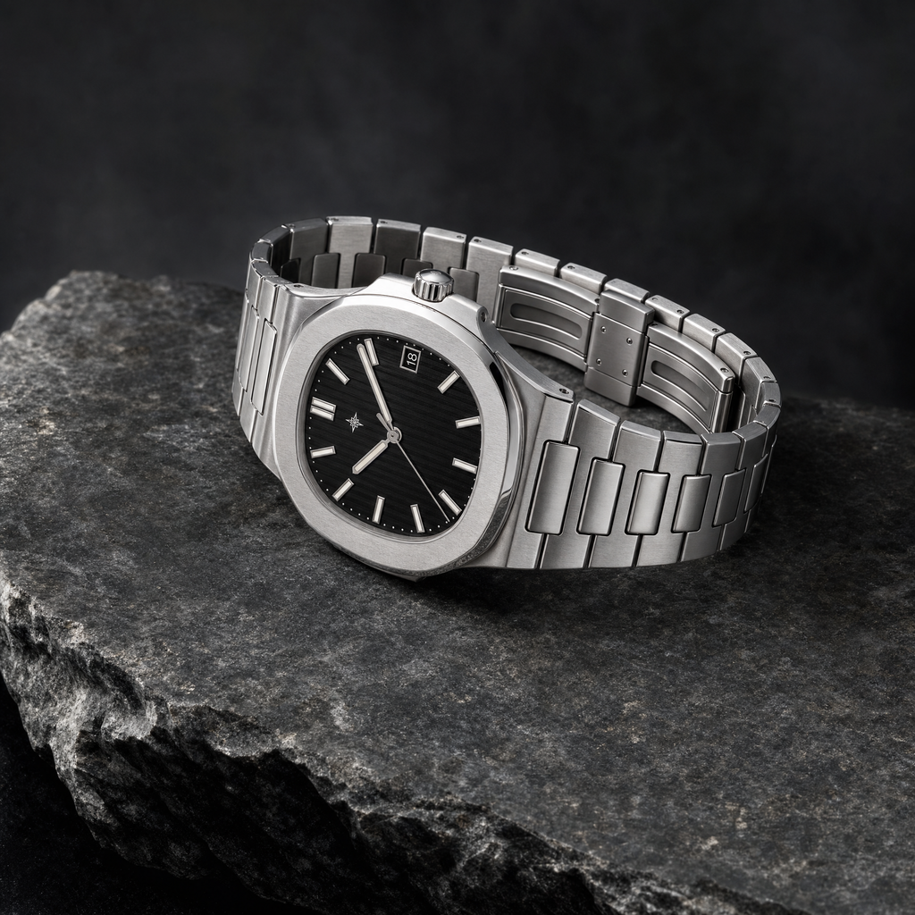 Umbraux Marine 40mm – Argent Nuit