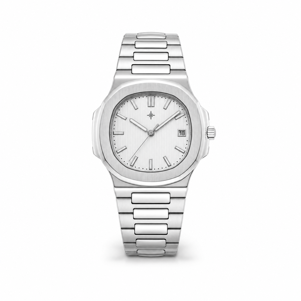Umbraux Marine 40mm – Argent Pearl