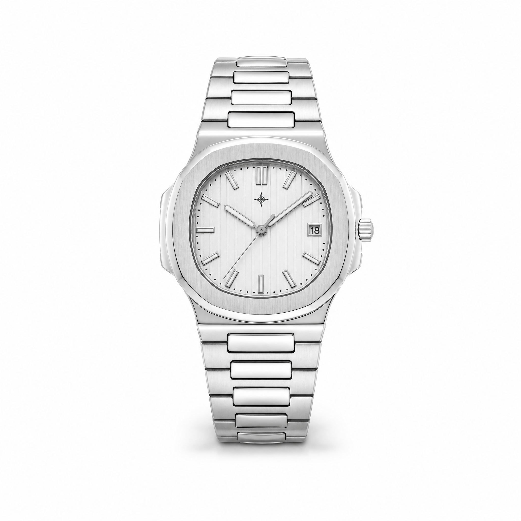 Umbraux Marine 40mm – Argent Pearl