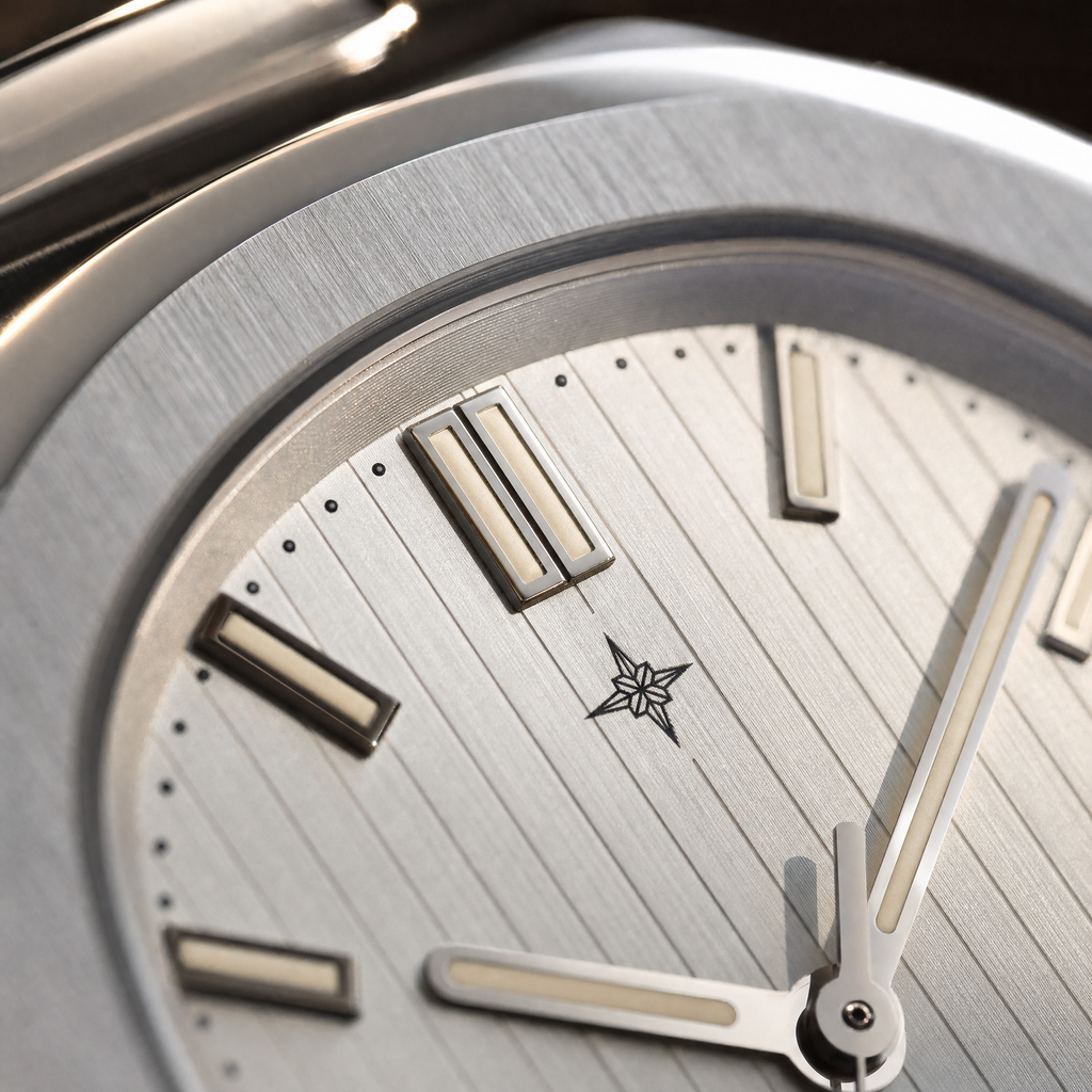 Umbraux Marine 40mm – Argent Pearl