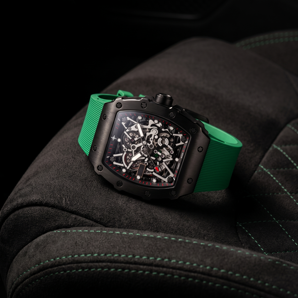 Umbraux R-Series 44mm – Emerald