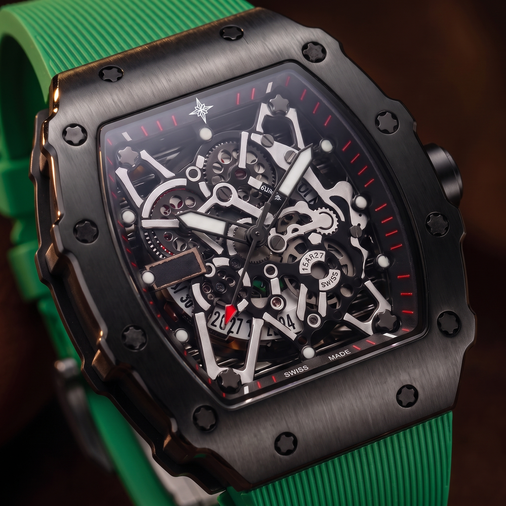 Umbraux R-Series 44mm – Emerald