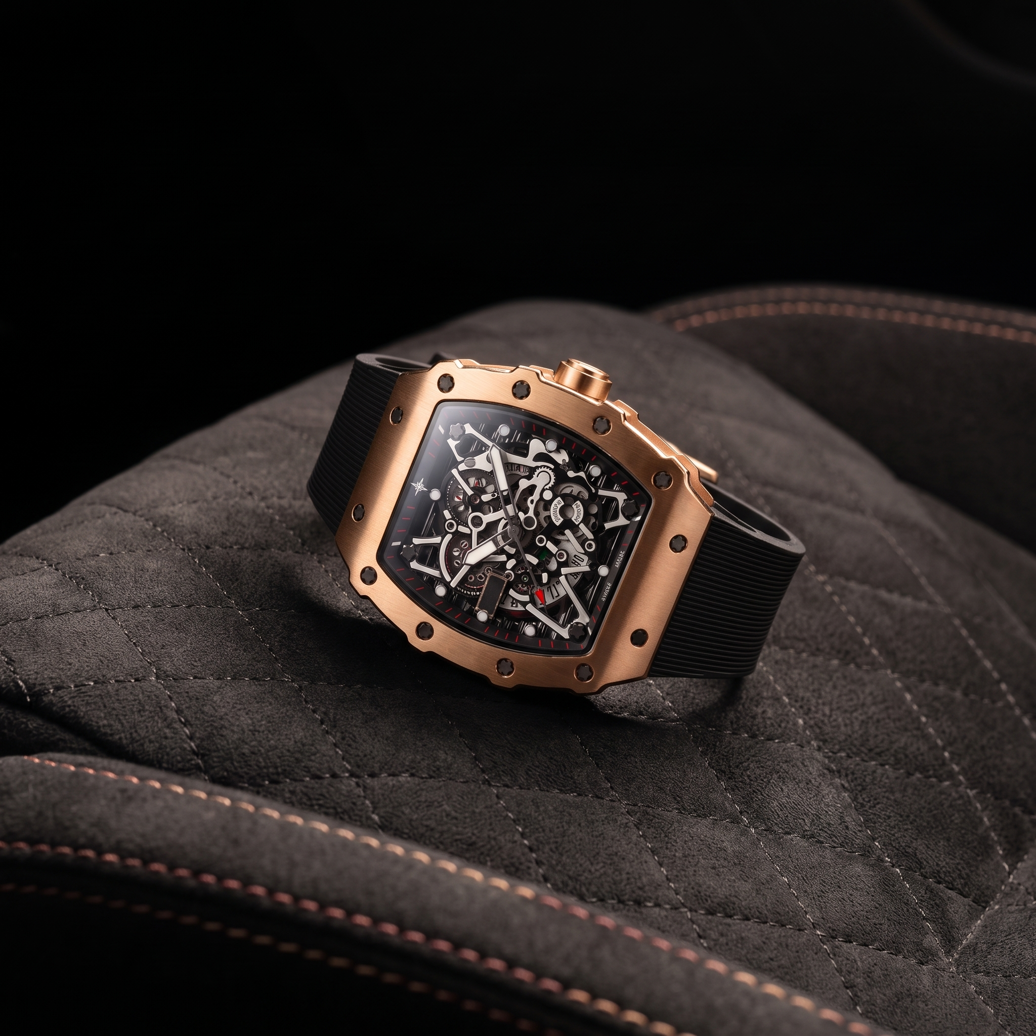 Umbraux R-Series 44mm – Or Noir