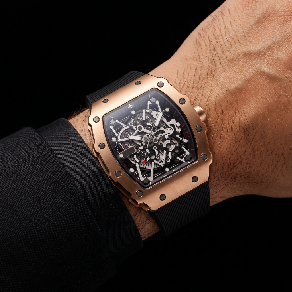 Umbraux R-Series 44mm – Or Noir
