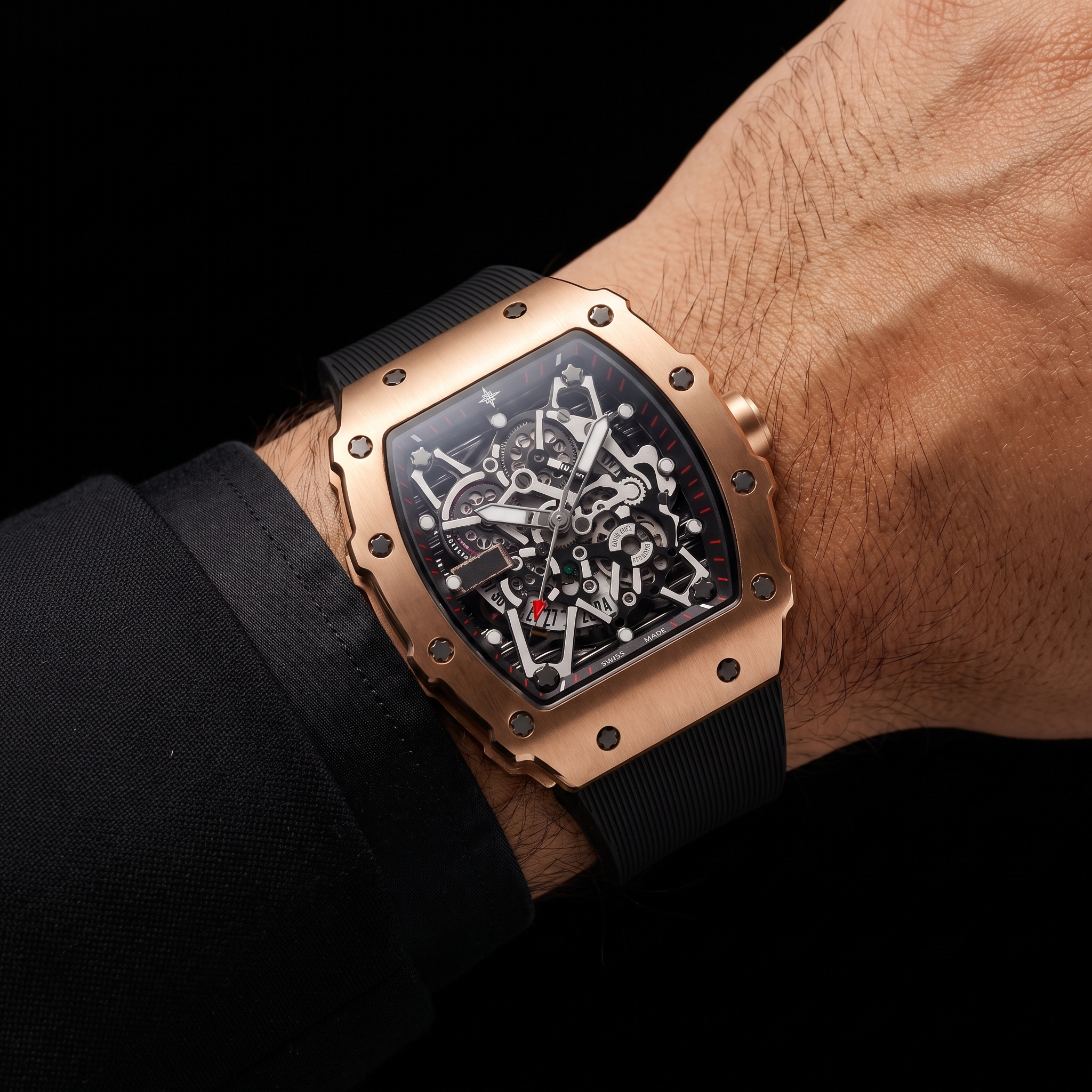 Umbraux R-Series 44mm – Or Noir