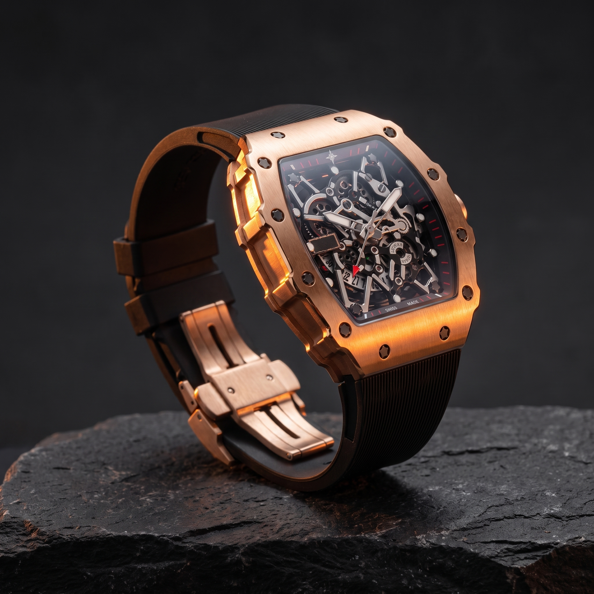 Umbraux R-Series 44mm – Or Noir