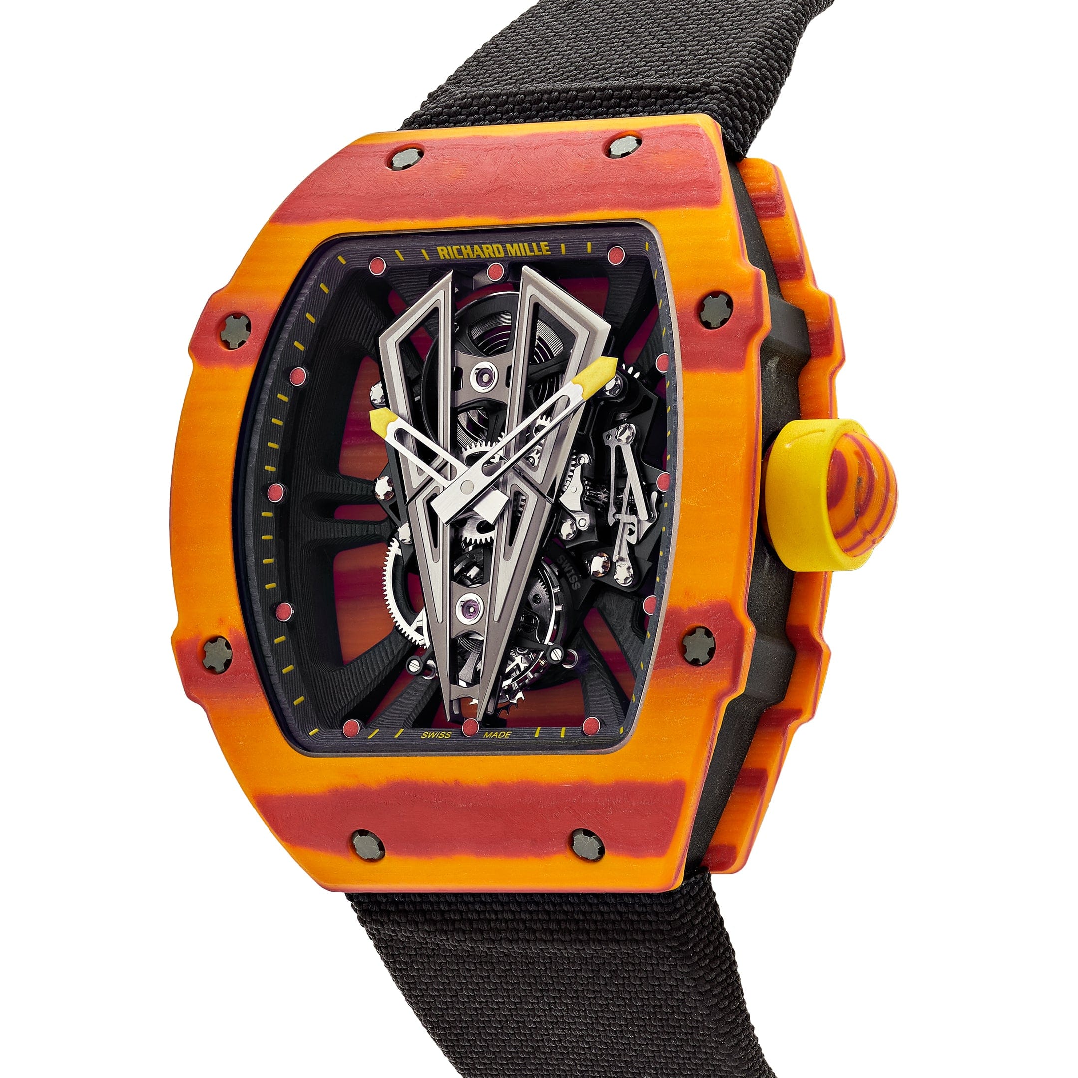 Umbraux R 7112 Tourbillon Red Yellow