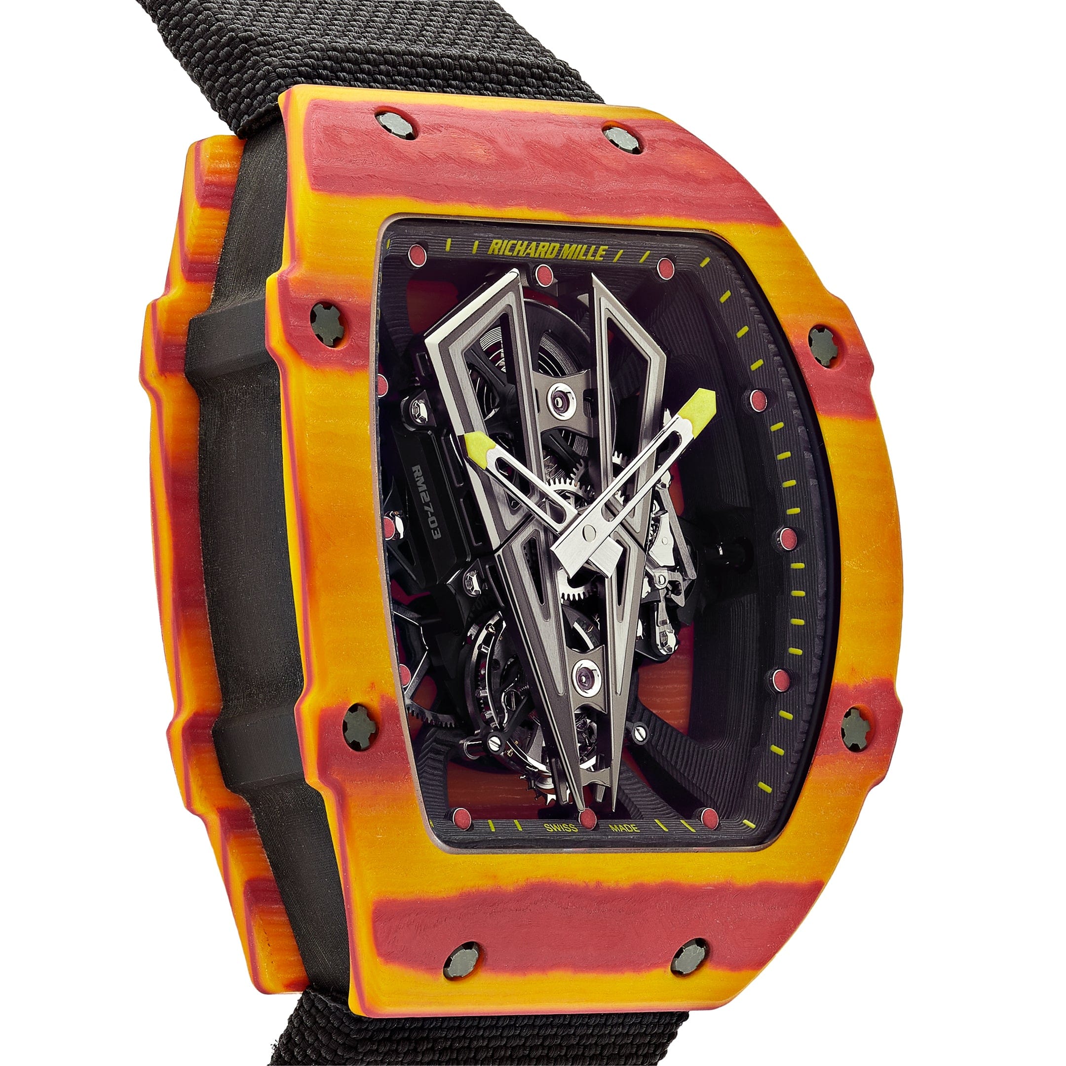 Umbraux R 7112 Tourbillon Red Yellow