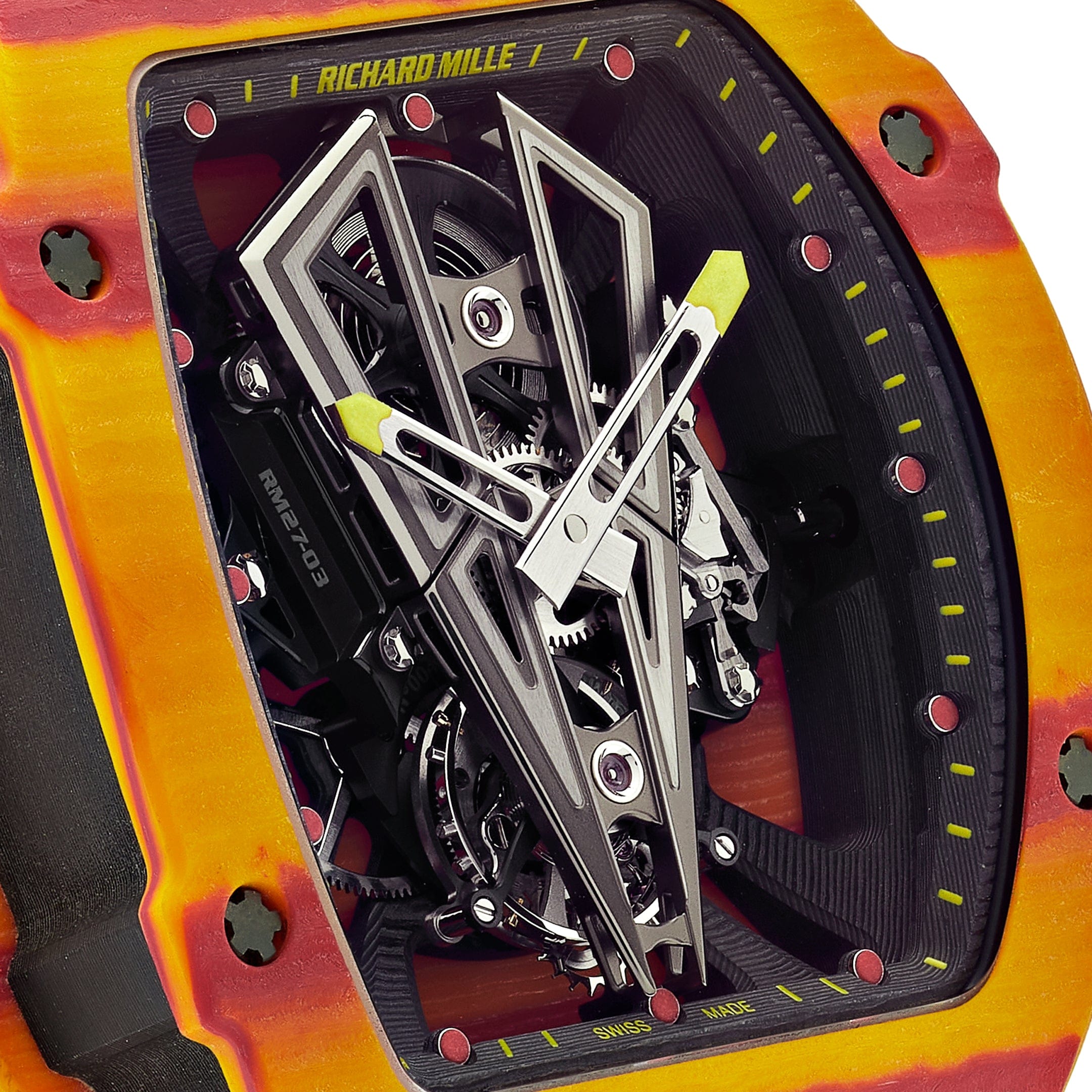 Umbraux R 7112 Tourbillon Red Yellow