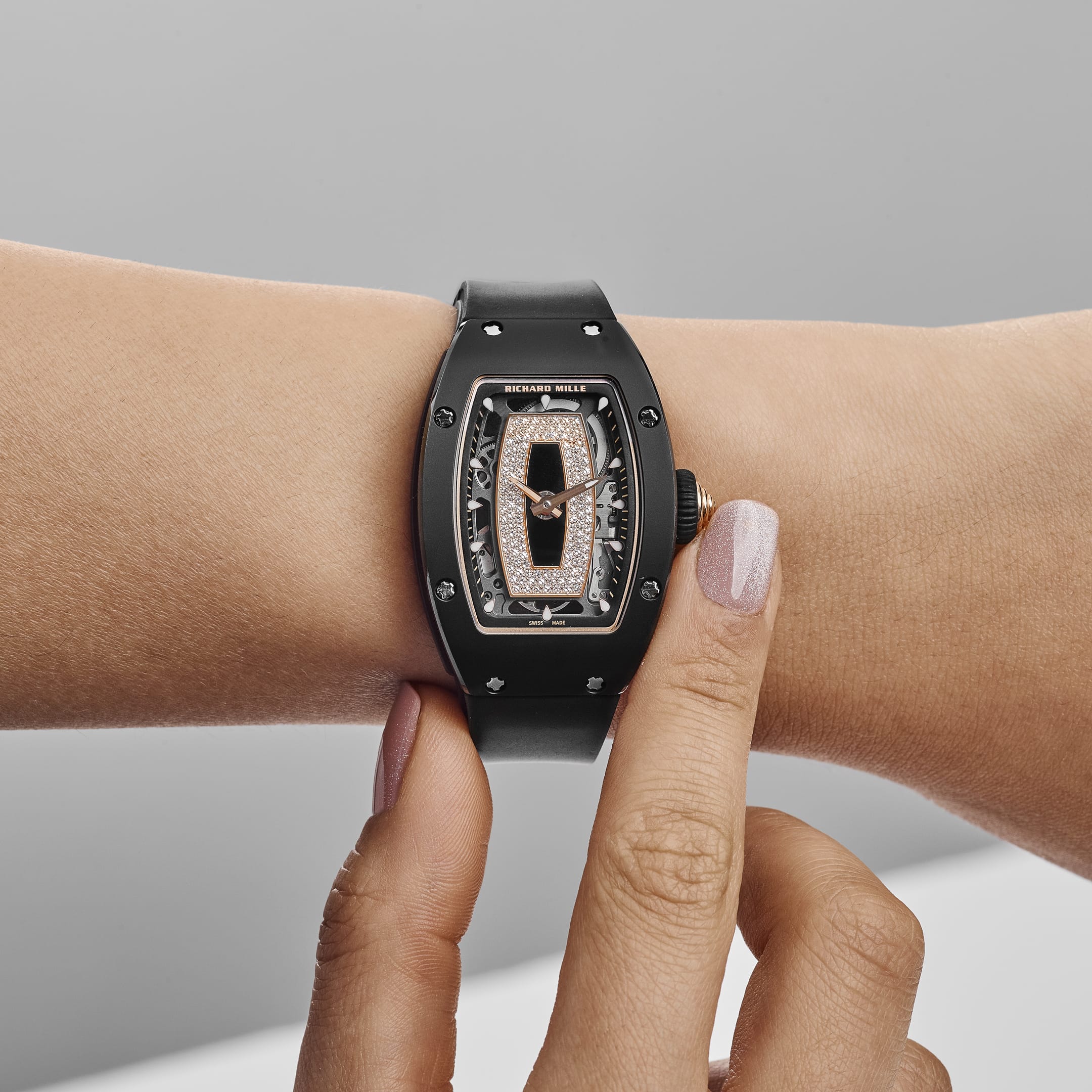 Umbraux R 7103 Black Rose Gold