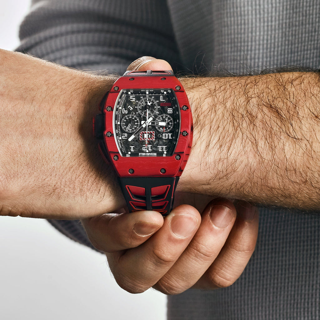 Umbraux R 7104 Chronograph Red