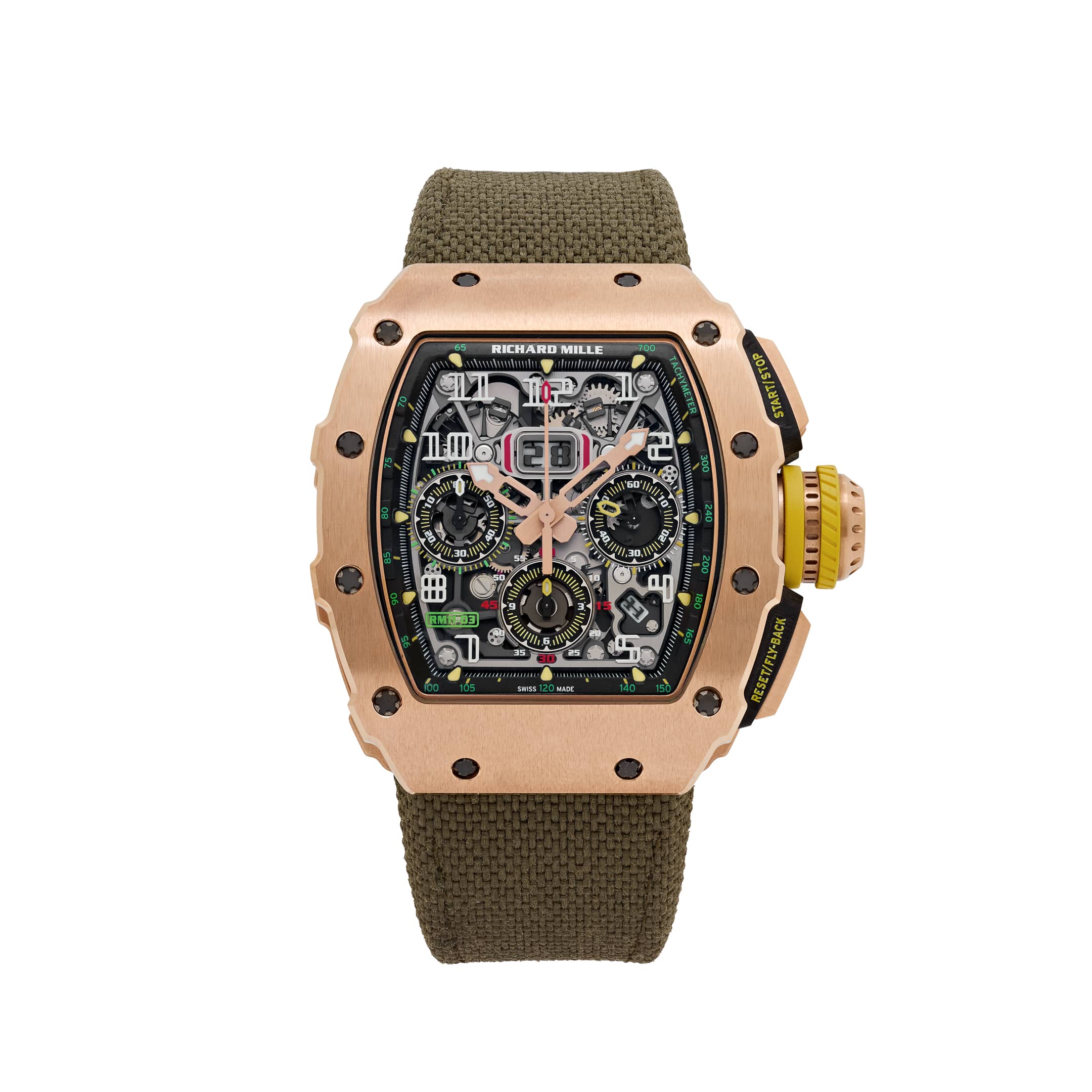 Umbraux R 7105 Rose Gold Chronograph