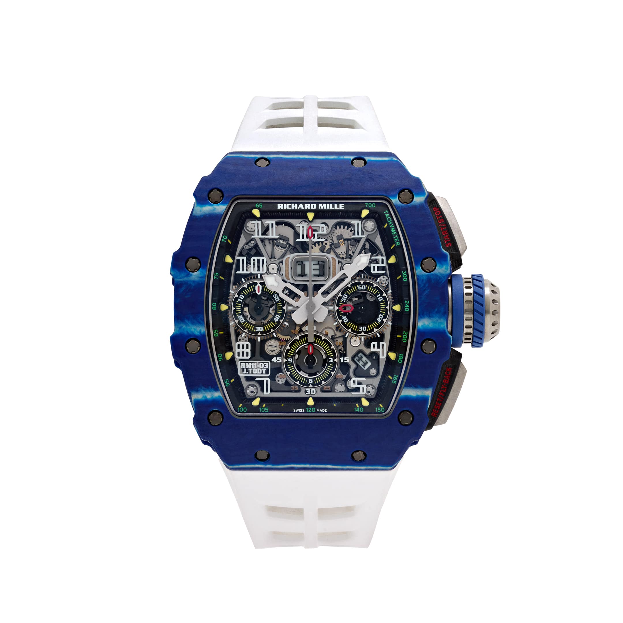 Umbraux R 7105 Chronograph Blue White