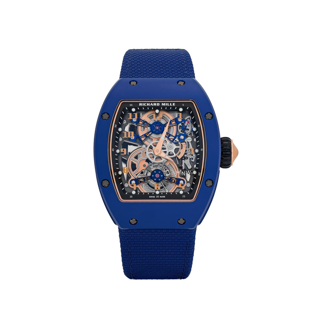 Umbraux R 7109 Blue Rose Gold Tourbillon