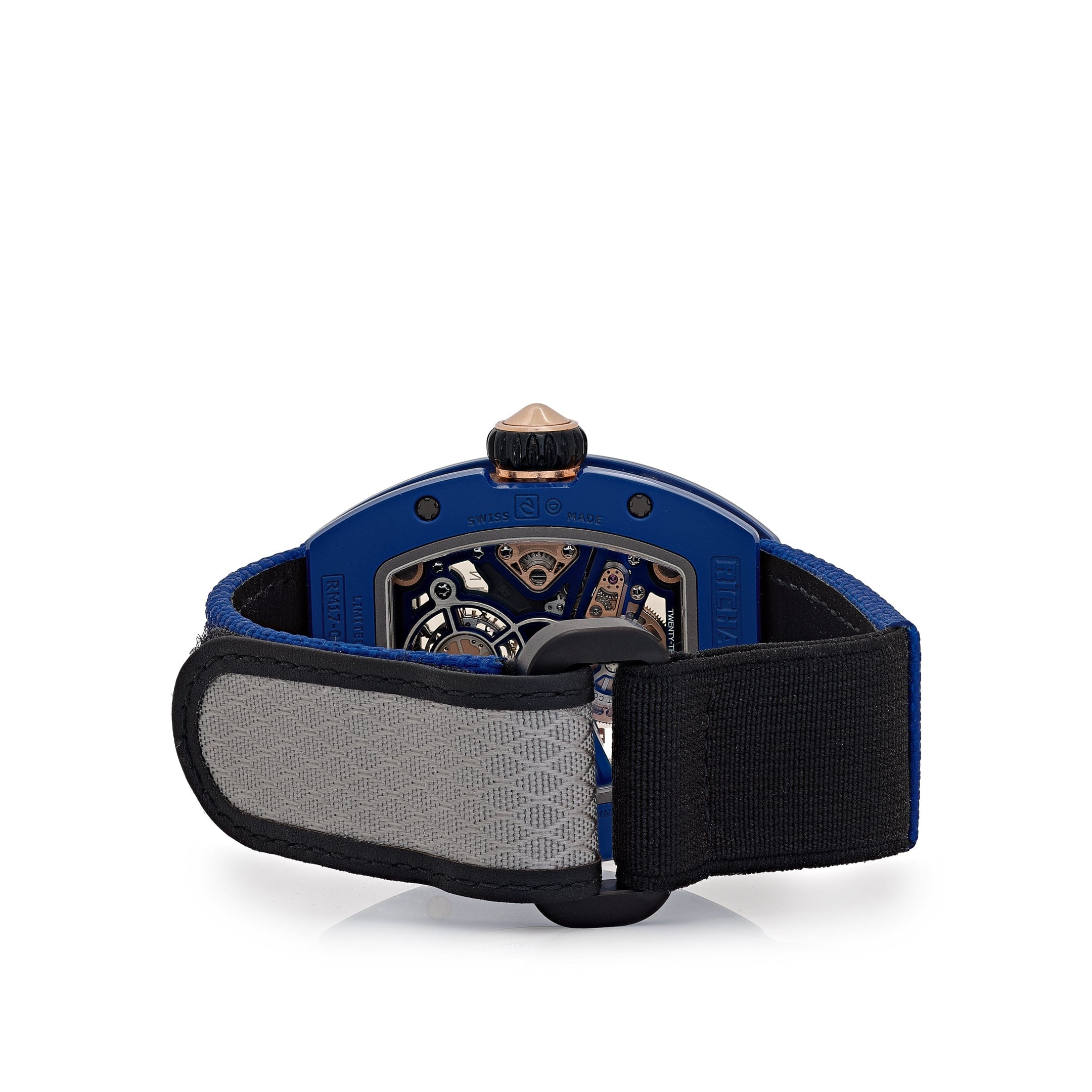 Umbraux R 7109 Blue Rose Gold Tourbillon