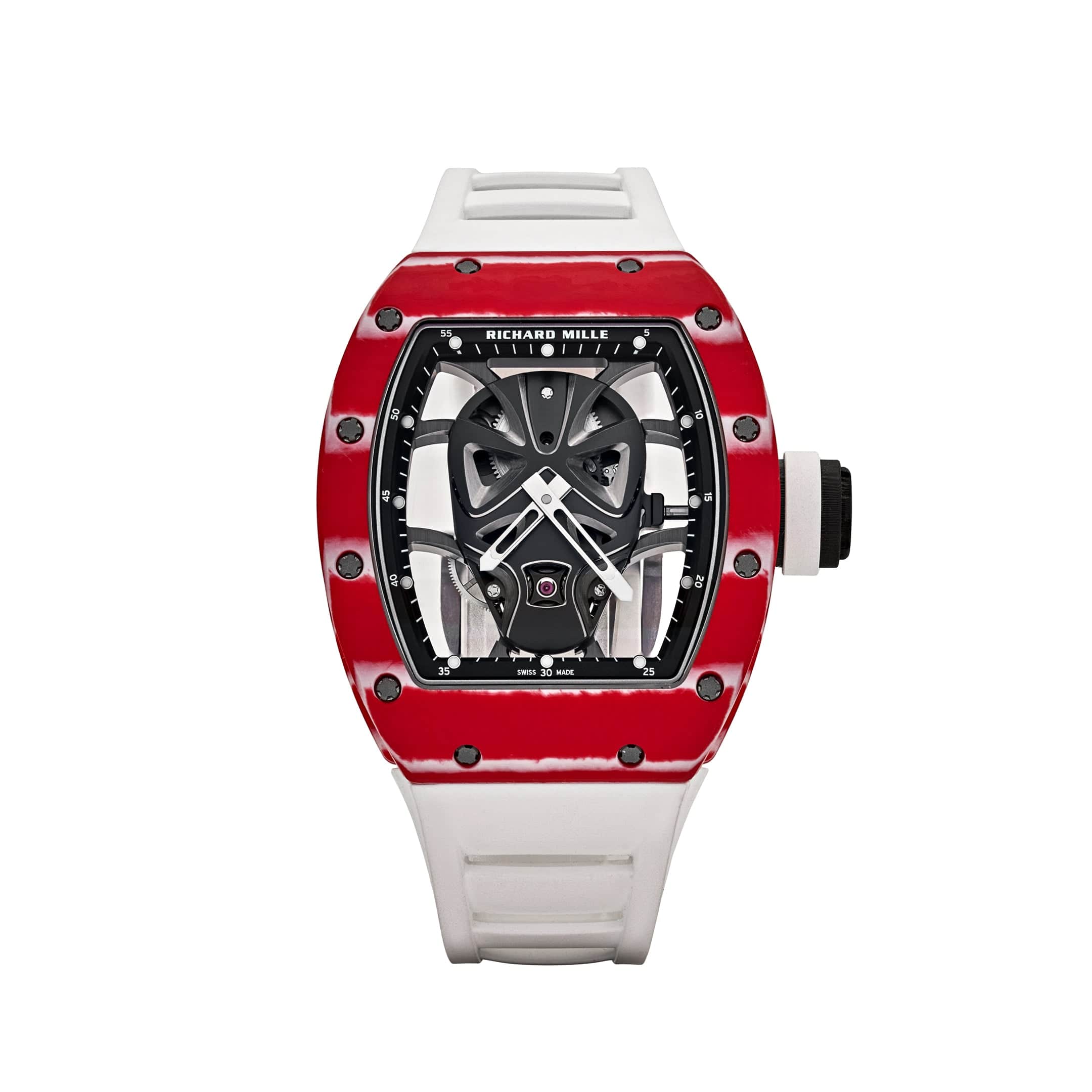 Umbraux R 7121 Tourbillon Red White