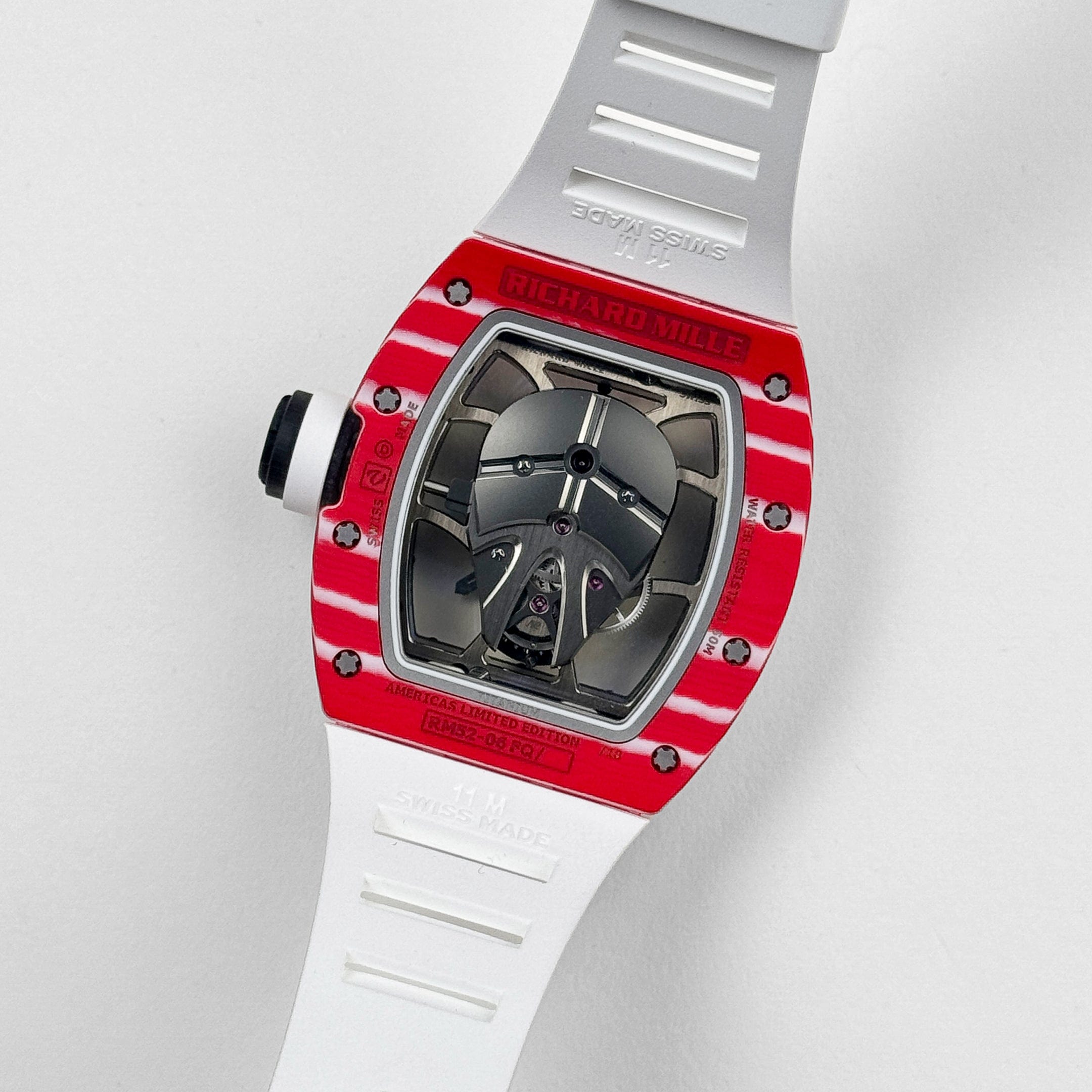 Umbraux R 7121 Tourbillon Red White