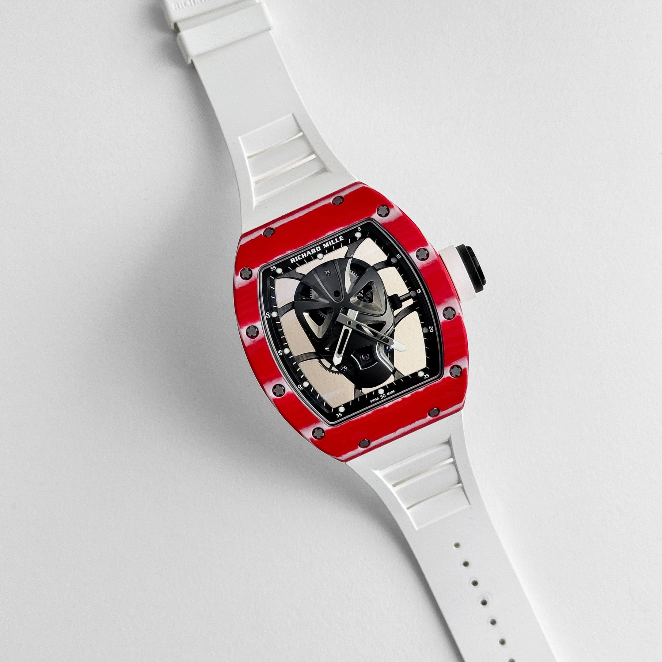Umbraux R 7121 Tourbillon Red White