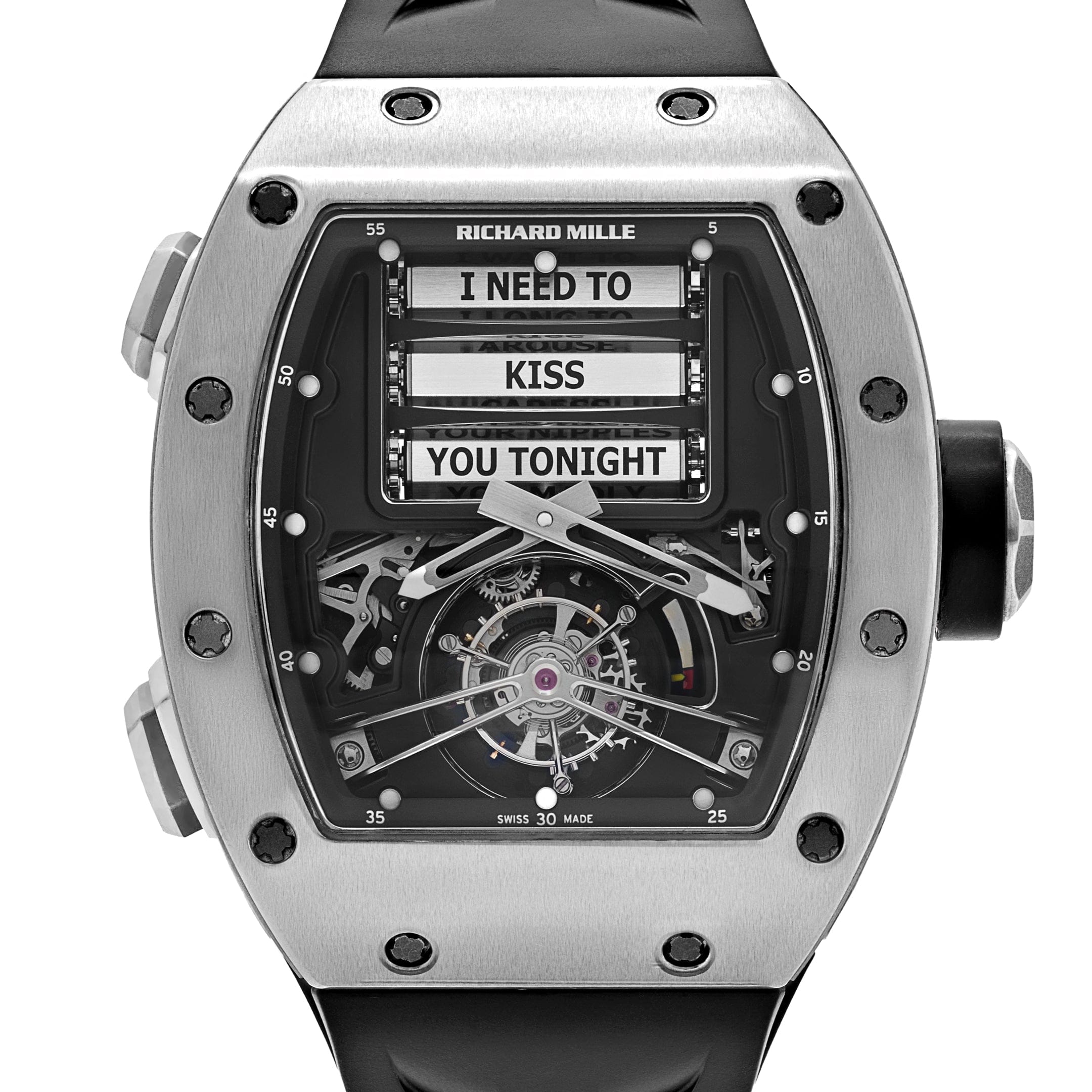 Umbraux R 7131 Tourbillon Titanium