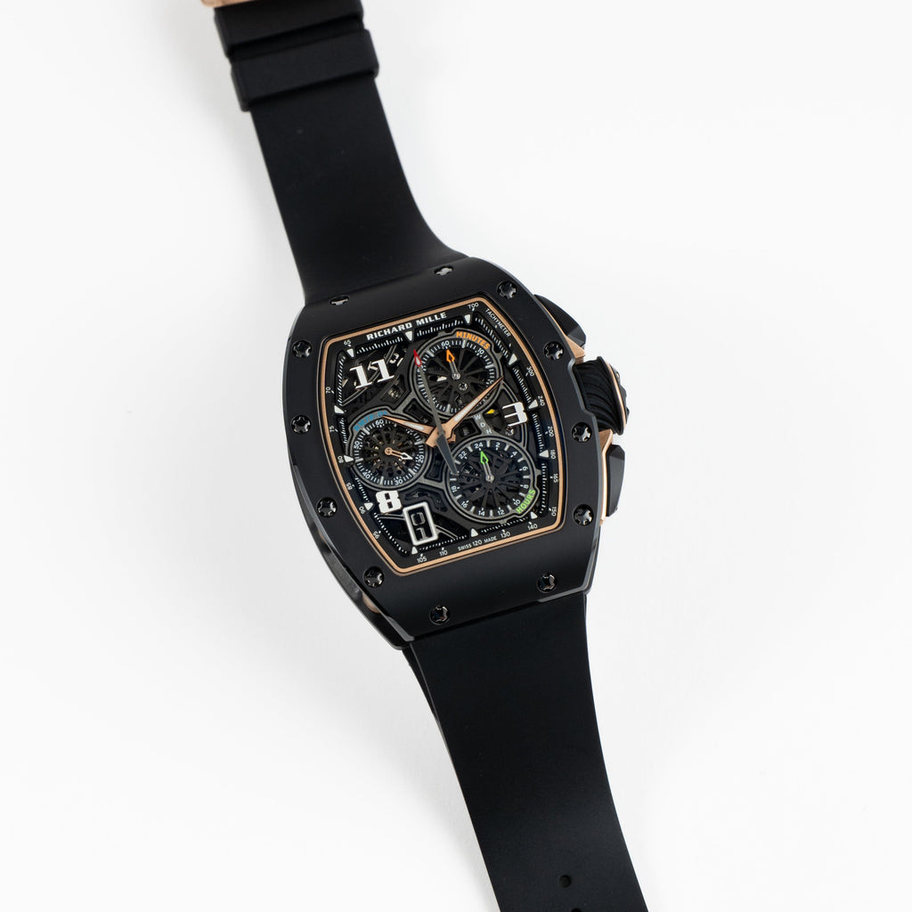Umbraux R 7132 Chronograph Black Rose Gold