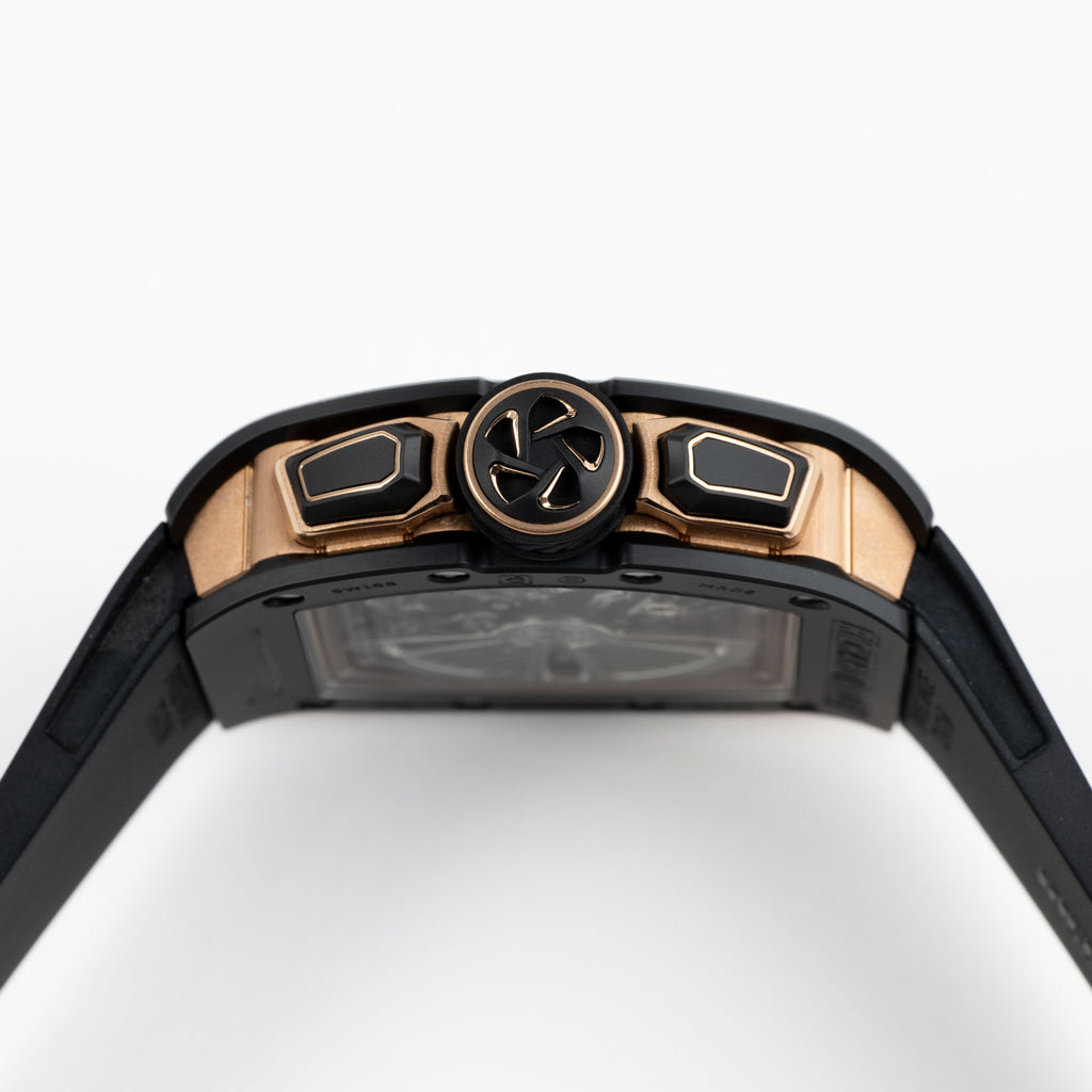 Umbraux R 7132 Chronograph Black Rose Gold